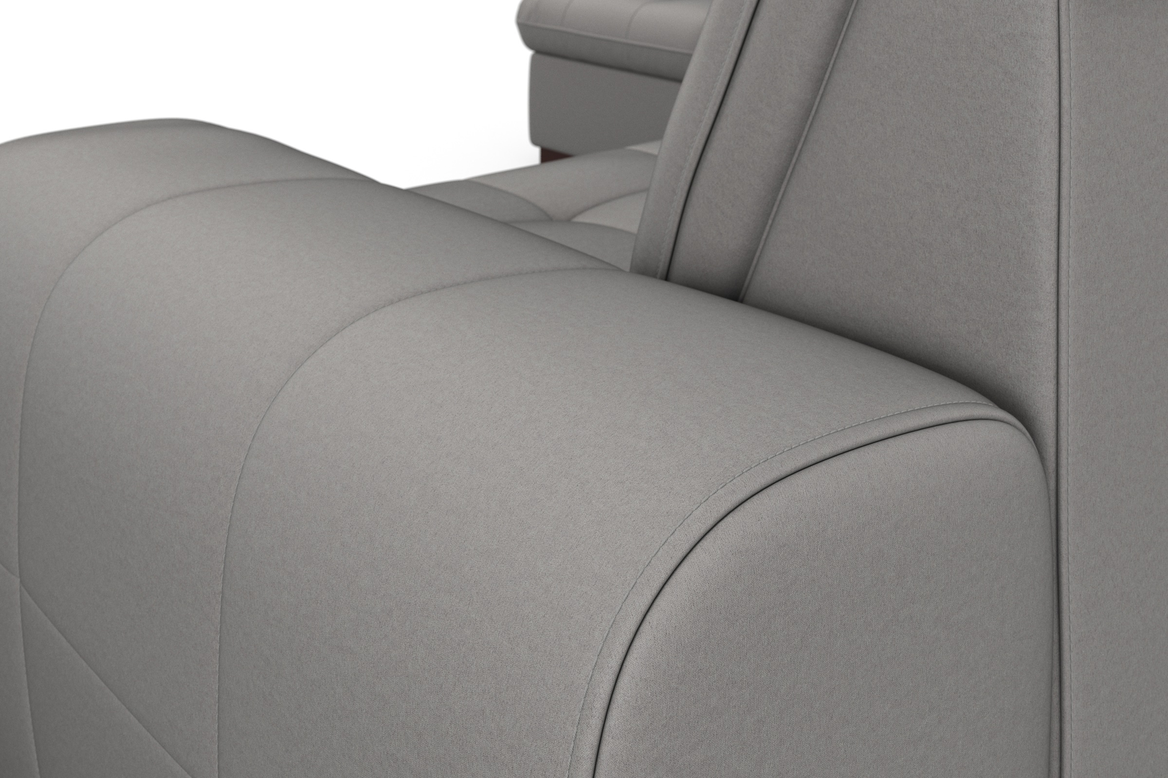 sit&more Ecksofa »Luxor L-Form«, wahlweise mit Bettfunktion, Bettkasten und Kopfteilverstellung