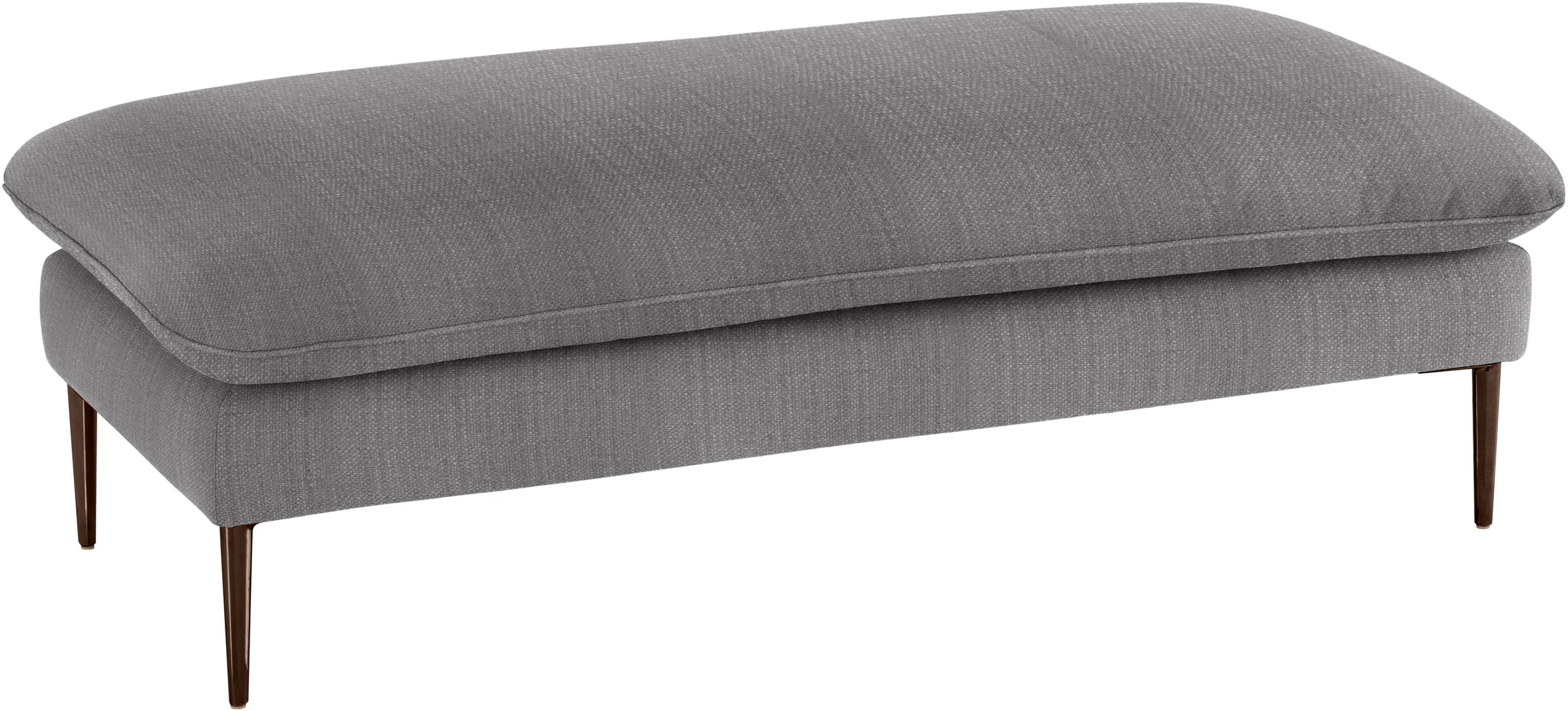 W.SCHILLIG Hocker »enjoy&MORE« Füße bronze pulverbeschichtet, Breite 151 cm