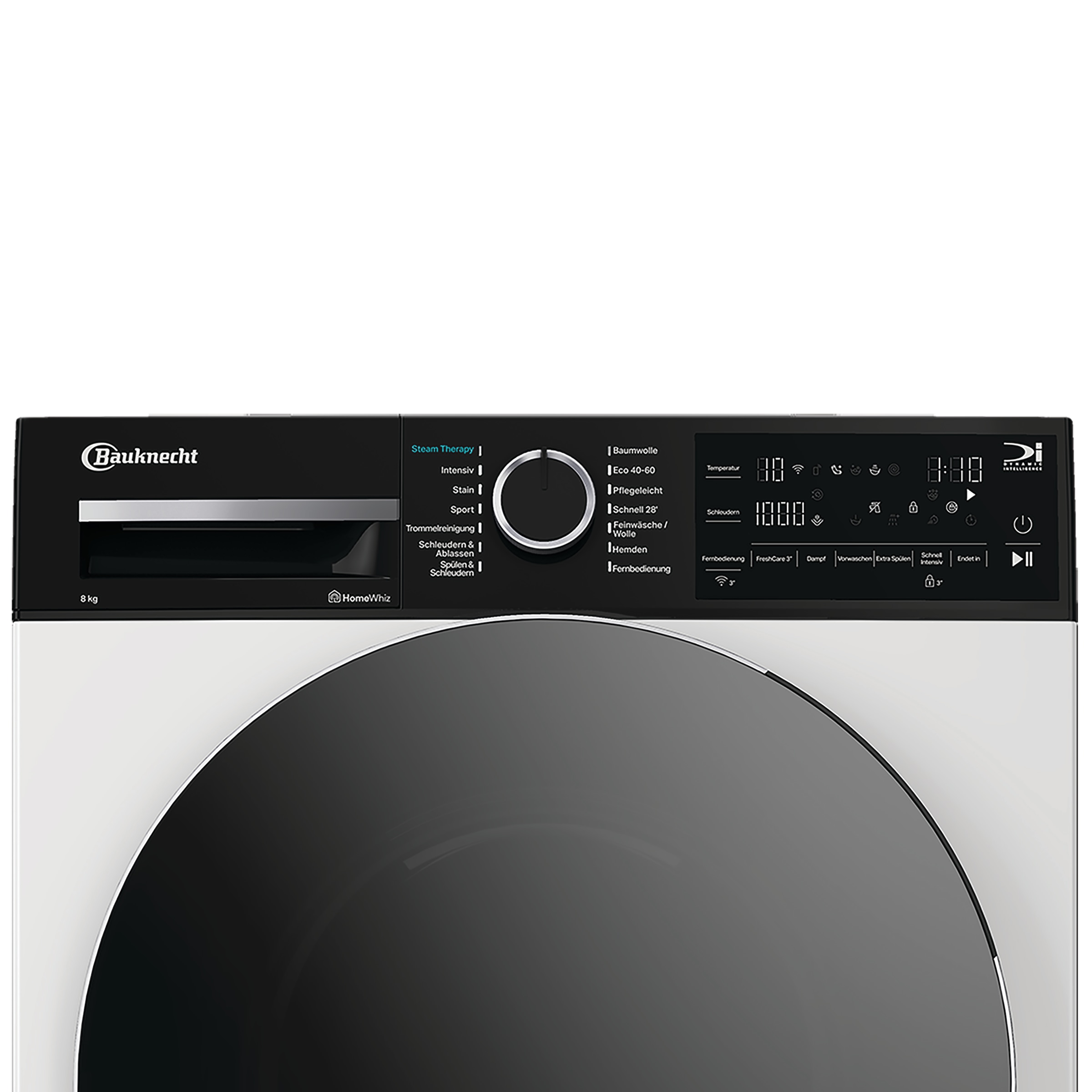 BAUKNECHT Waschmaschine »B WM 8A6 BC S« 8 kg 1400 U/min Adaptive Wash – Intelligente Anpassung 
für perfekte Waschergebnisse