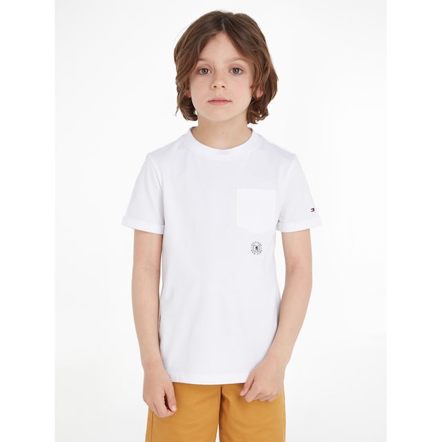 Tommy Hilfiger T-Shirt »CREST LOGO POCKET TEE S/S«, mit Brusttasche online  bestellen