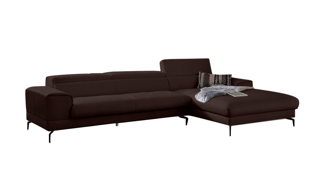 W.SCHILLIG Ecksofa »piedroo, Designsofa mit tollem Sitzkomfort, bequem, L-F günstig online kaufen