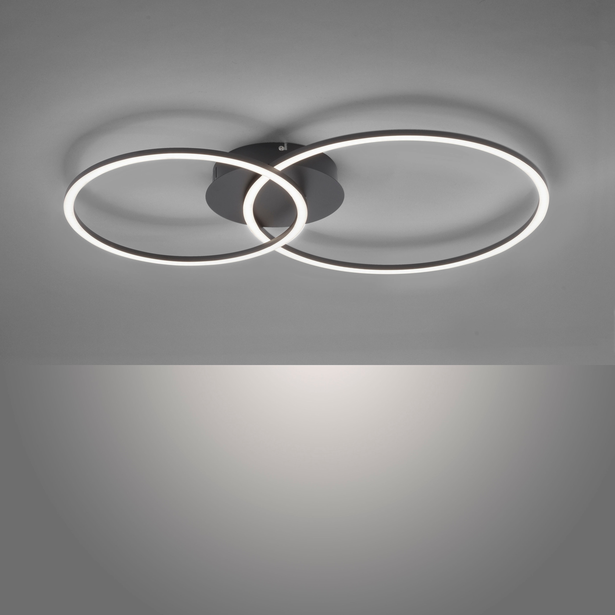 Leuchten Direkt LED Deckenleuchte »IVANKA«, schwenkbar kaufen ist Ring 2 dimmbar stufenlos Wandschalter, online über den flammig-flammig, ein
