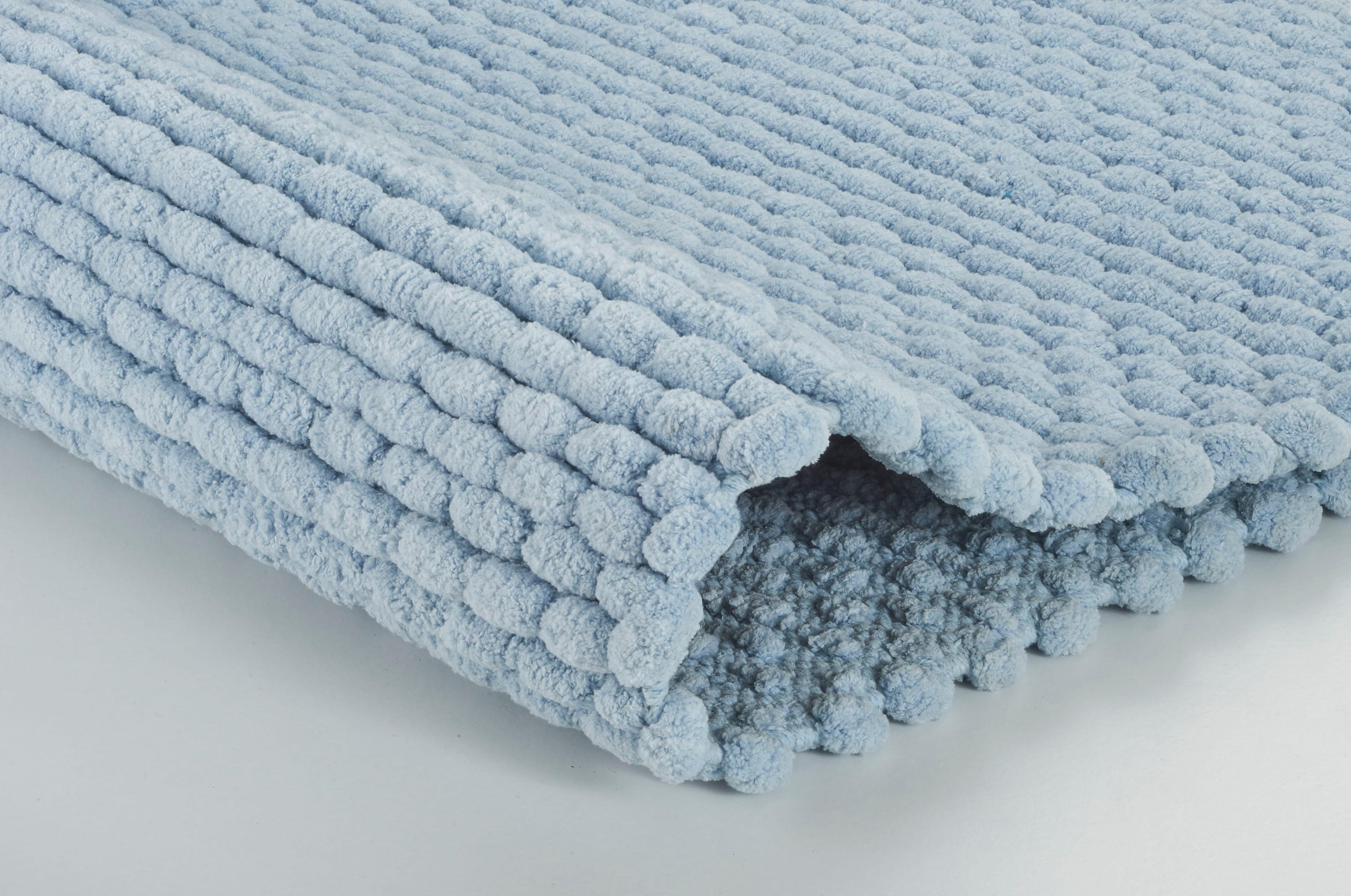 Kleine Wolke Badematte »Willow«, rutschhemmend beschichtet, fußbodenheizungsgeeignet, Badteppich, gewebt, Uni Farben, quadratisch oder rechteckig