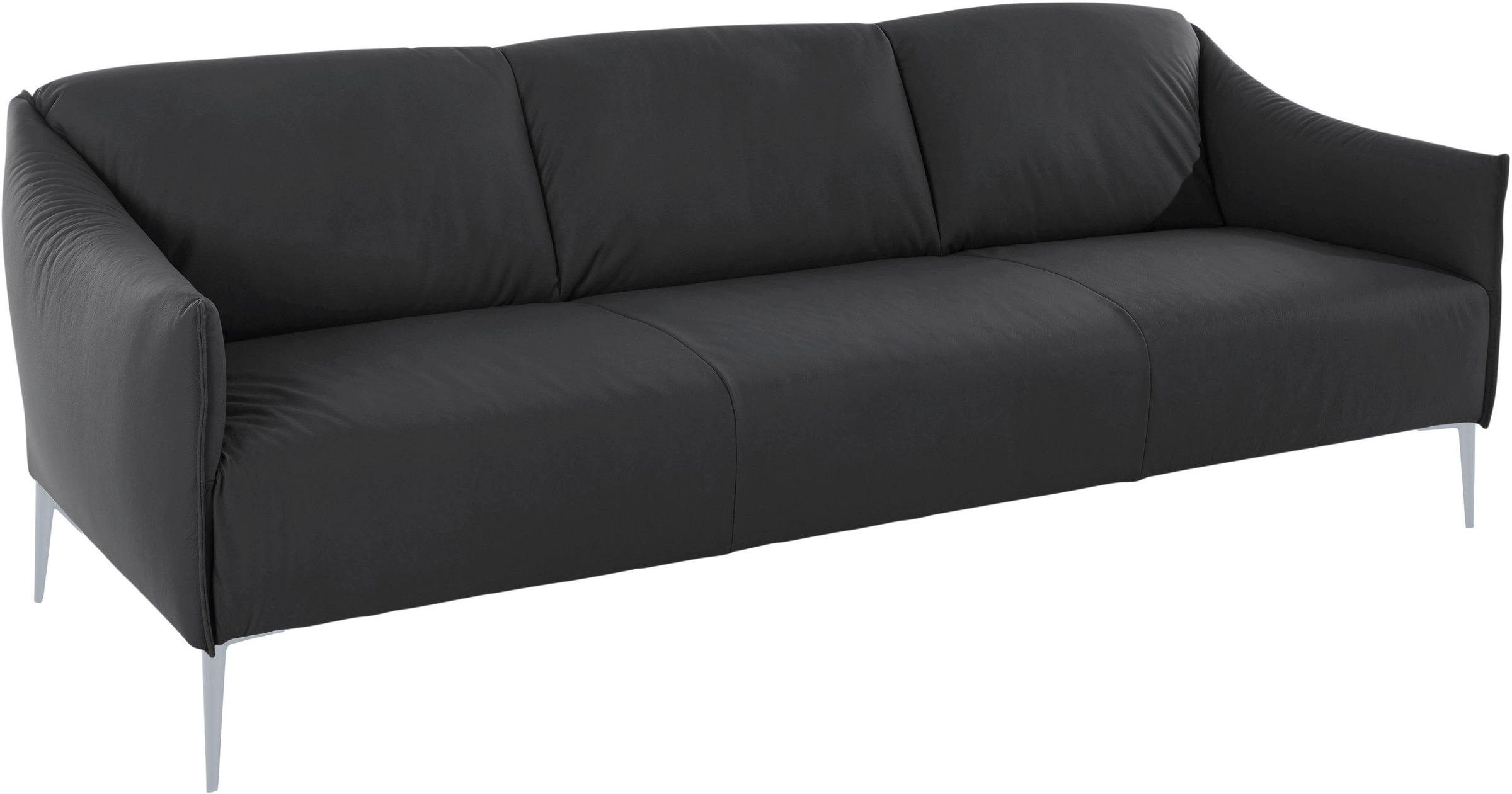 W.SCHILLIG 3-Sitzer »sally«, mit Metallfüßen in Silber matt, Breite 224 cm günstig online kaufen