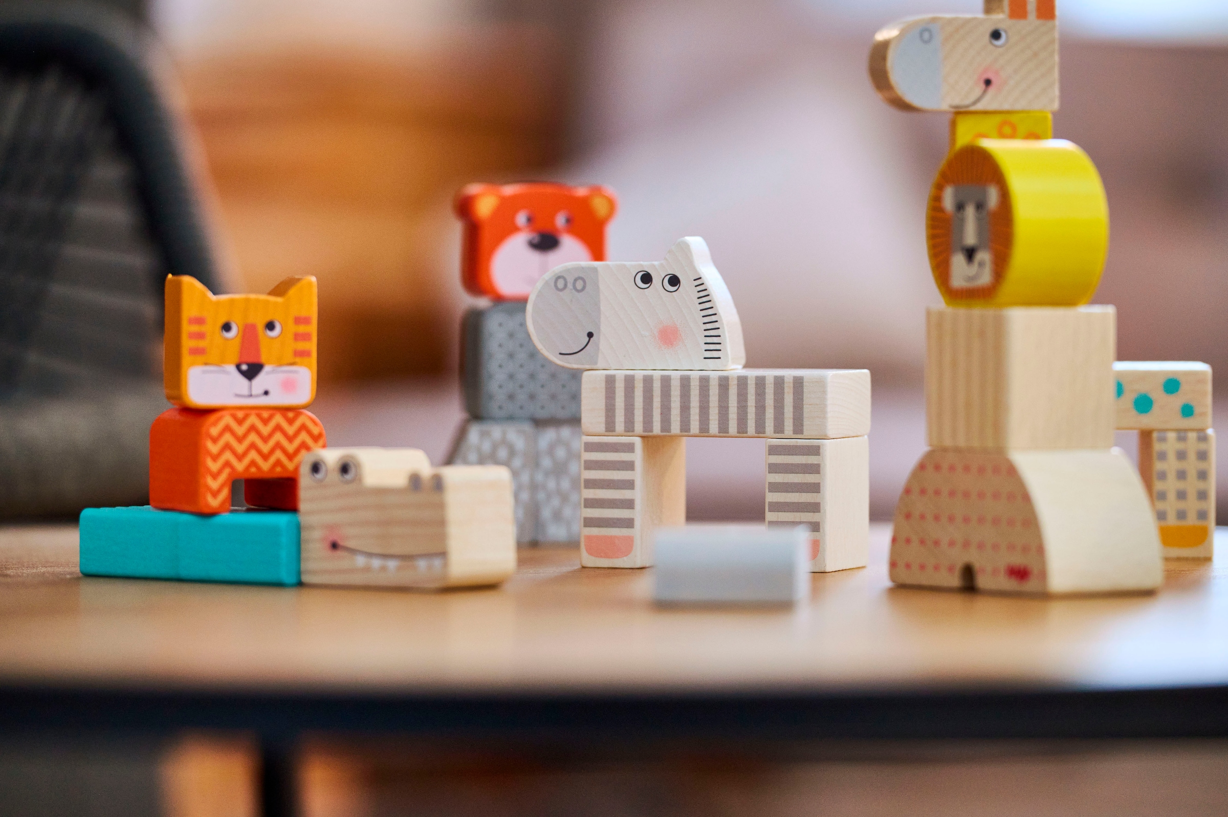 Haba Spielbausteine »Motivbausteine Tierparade«, Made in Germany