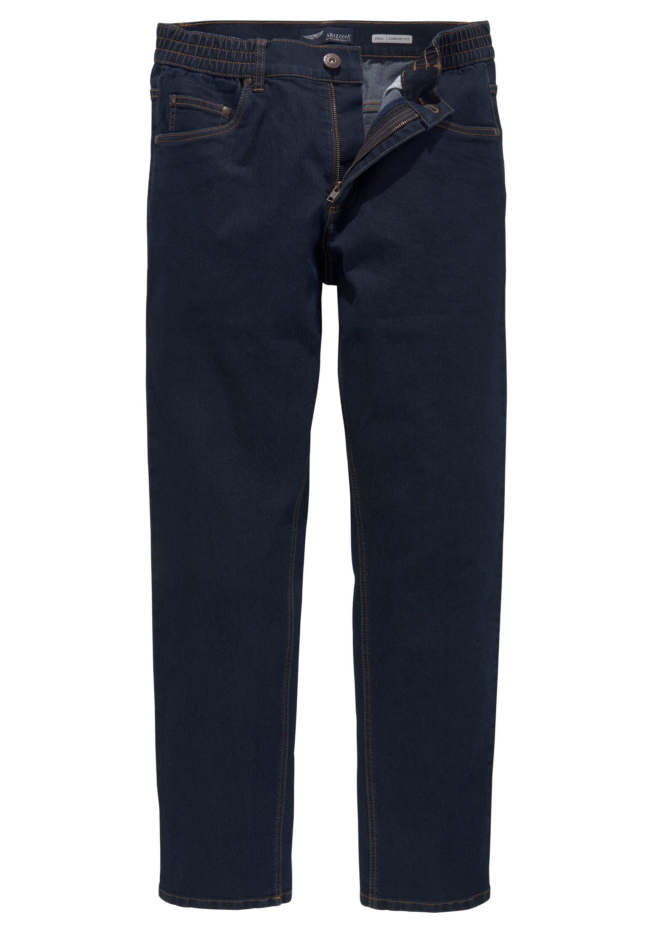 Arizona Dehnbund-Jeans »Paul«, elastischer Dehnbund, Comfort-Fit, gerader Beinschnitt