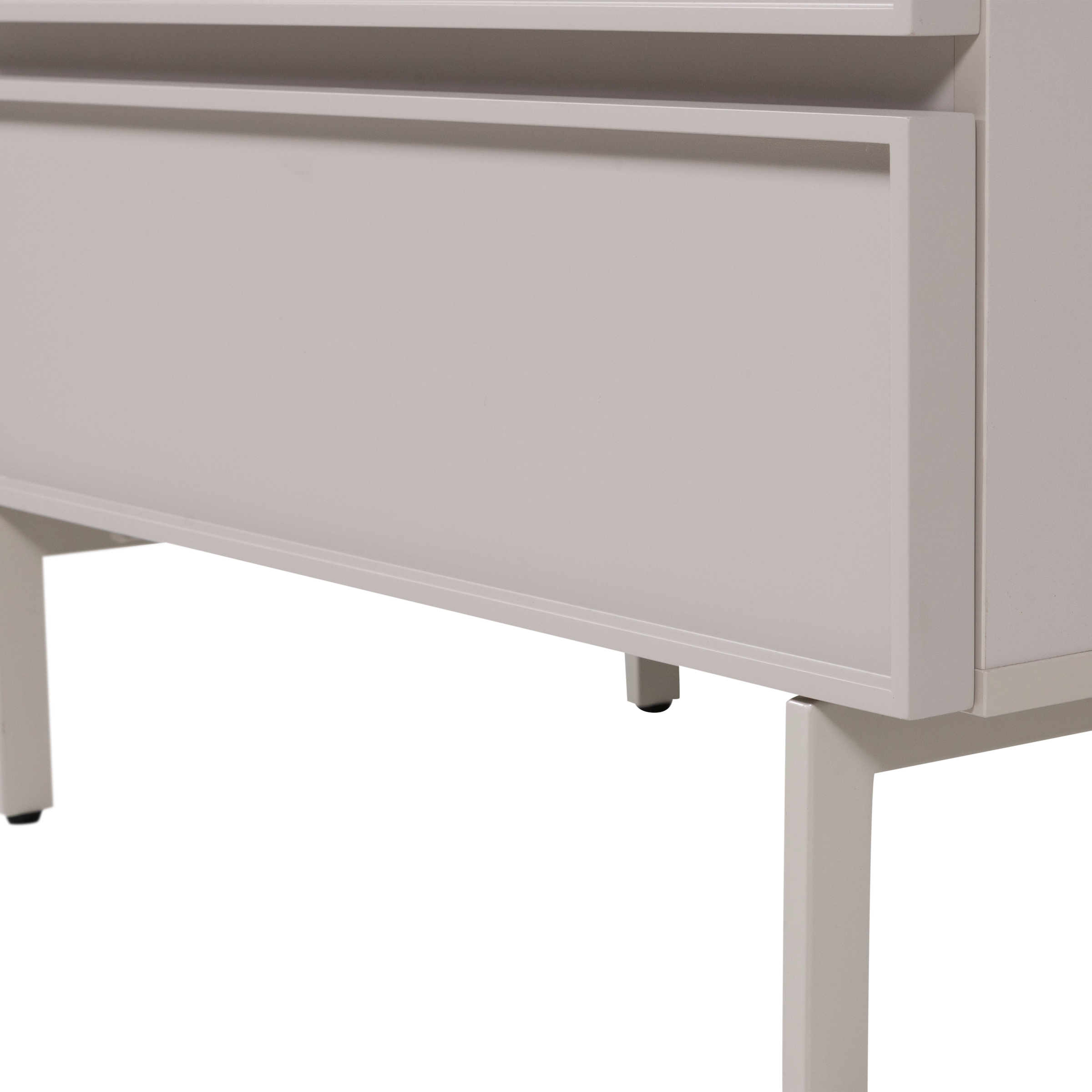 WOOOD Sideboard »Tours mit Melamin-MDF und sichtbare Maserung B 70 x T 42 x H 102 cm« Tragkraft Deckplatte 50 kg, kratz- und hitzebeständige Oberfläche