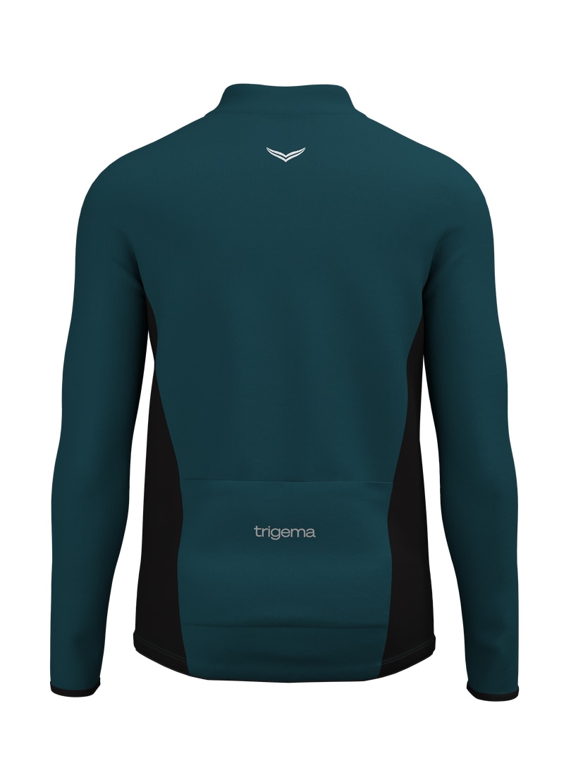 Trigema Trainingsjacke »TRIGEMA Fahrradjacke mit 3-Teiliger Rückentasche« 1 Stk. tlg.