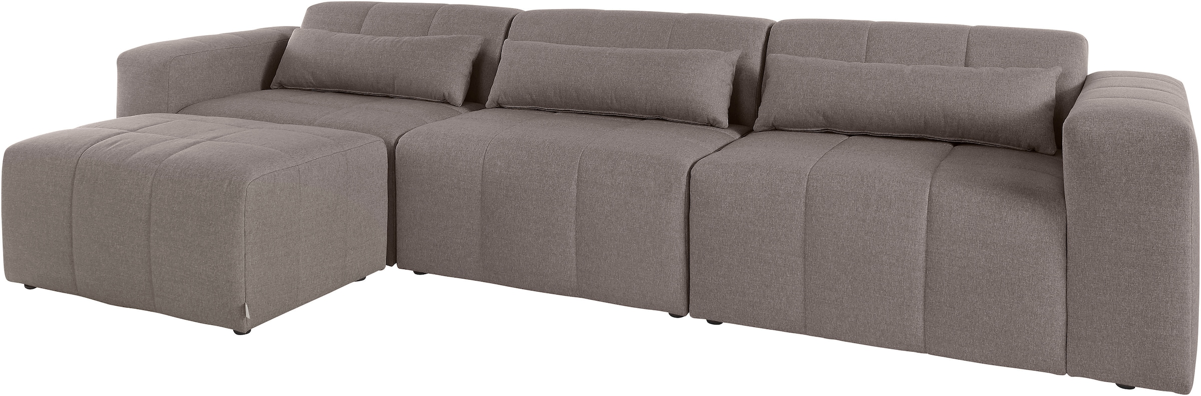 LeGer Home by Lena Gercke Ecksofa »Maileen L-Form«, Modulsofa, bestehend aus 4 Modulen, Farben mixbar