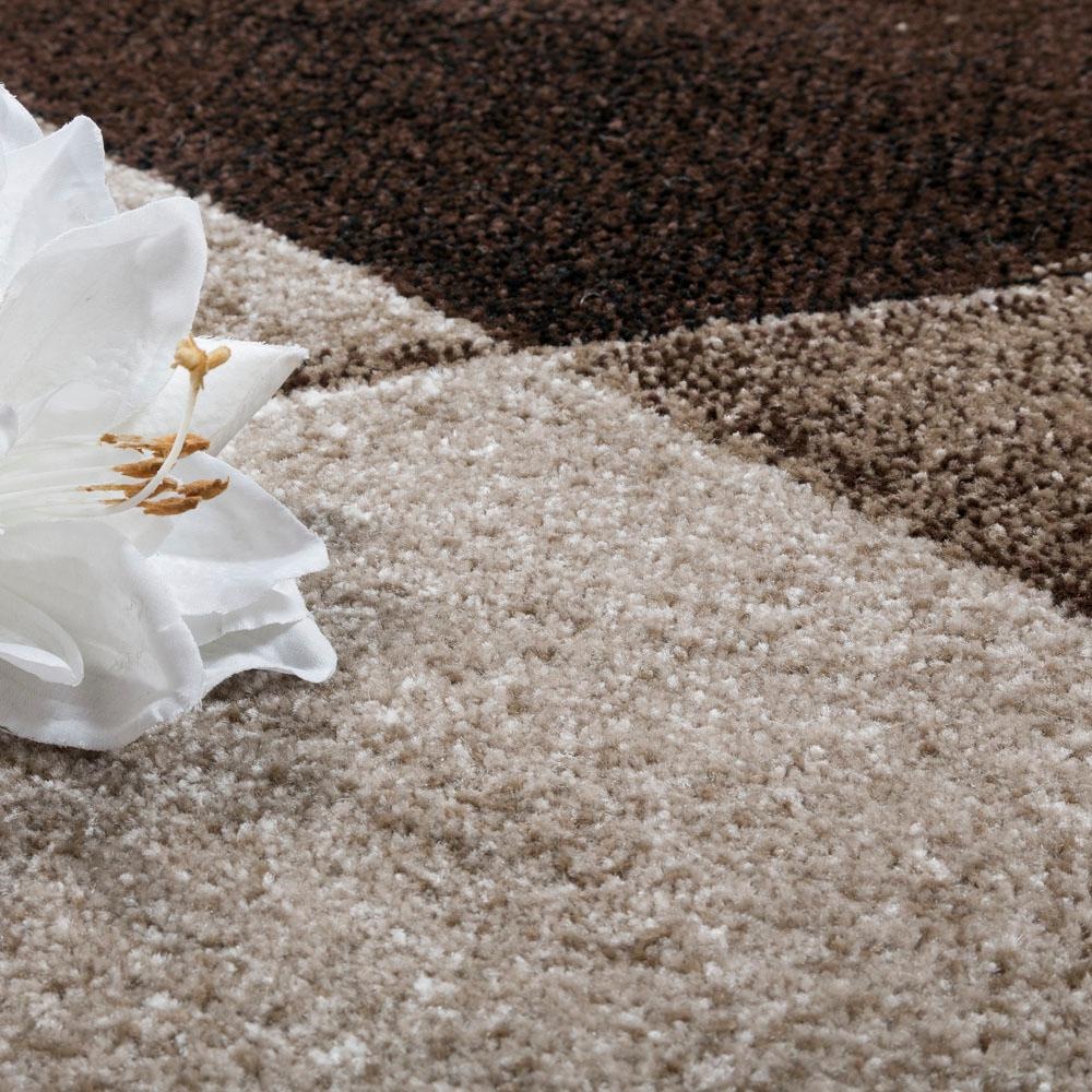 Paco Home Teppich »ECE 922«, rechteckig, 14 mm Höhe, Kurzflor, modernes geometrisches Design