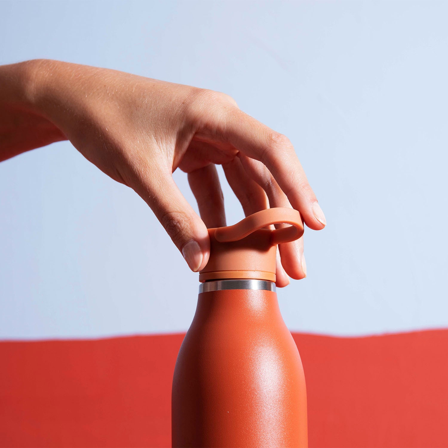aladdin Trinkflasche »City Loop« Edelstahl, 600 ml