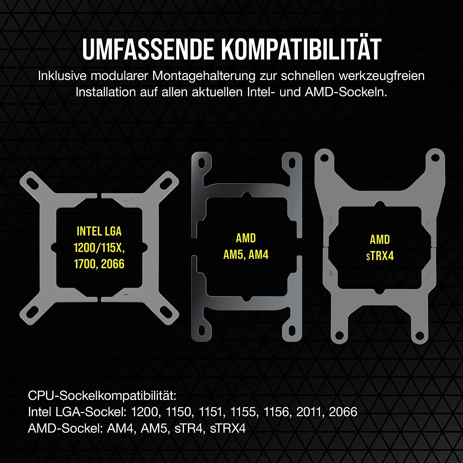 Corsair CPU Kühler »iCUE H150i ELITE LCD XT Liquid CPU Cooler«, (1 St.), RGB Beleuchtung, iCUE