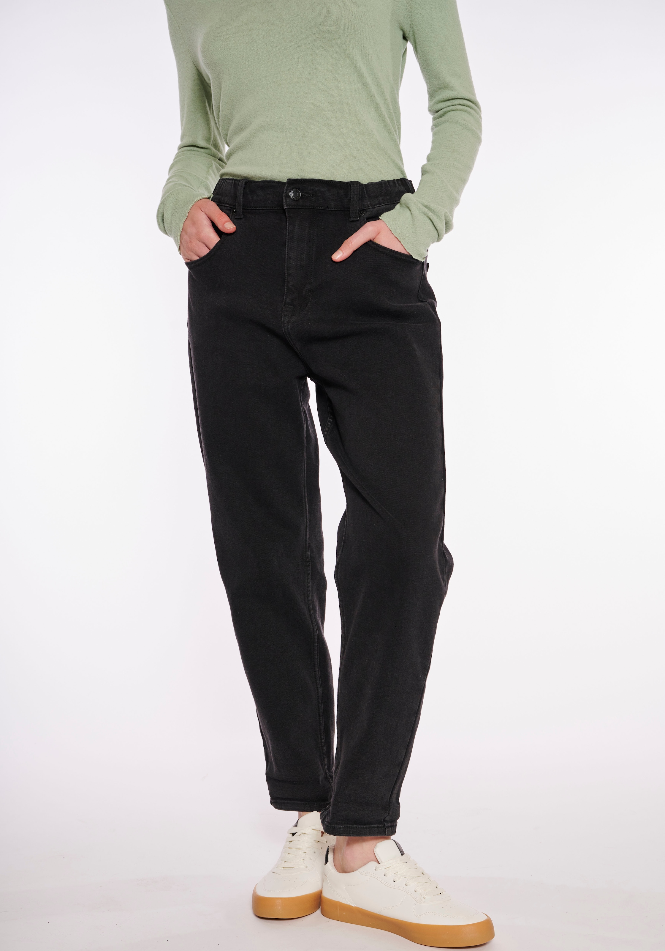 HaILY’S High-waist-Jeans »LG HW C JN Mirell«, mit Gummizug am Bund