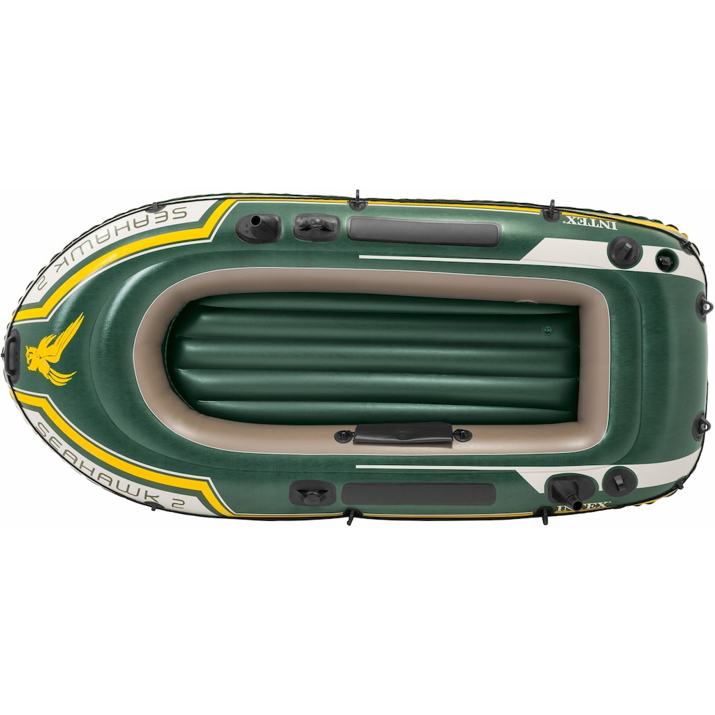 Intex Schlauchboot »Seahawk 2«, (Set, mit 2 Paddeln und Luftpumpe)