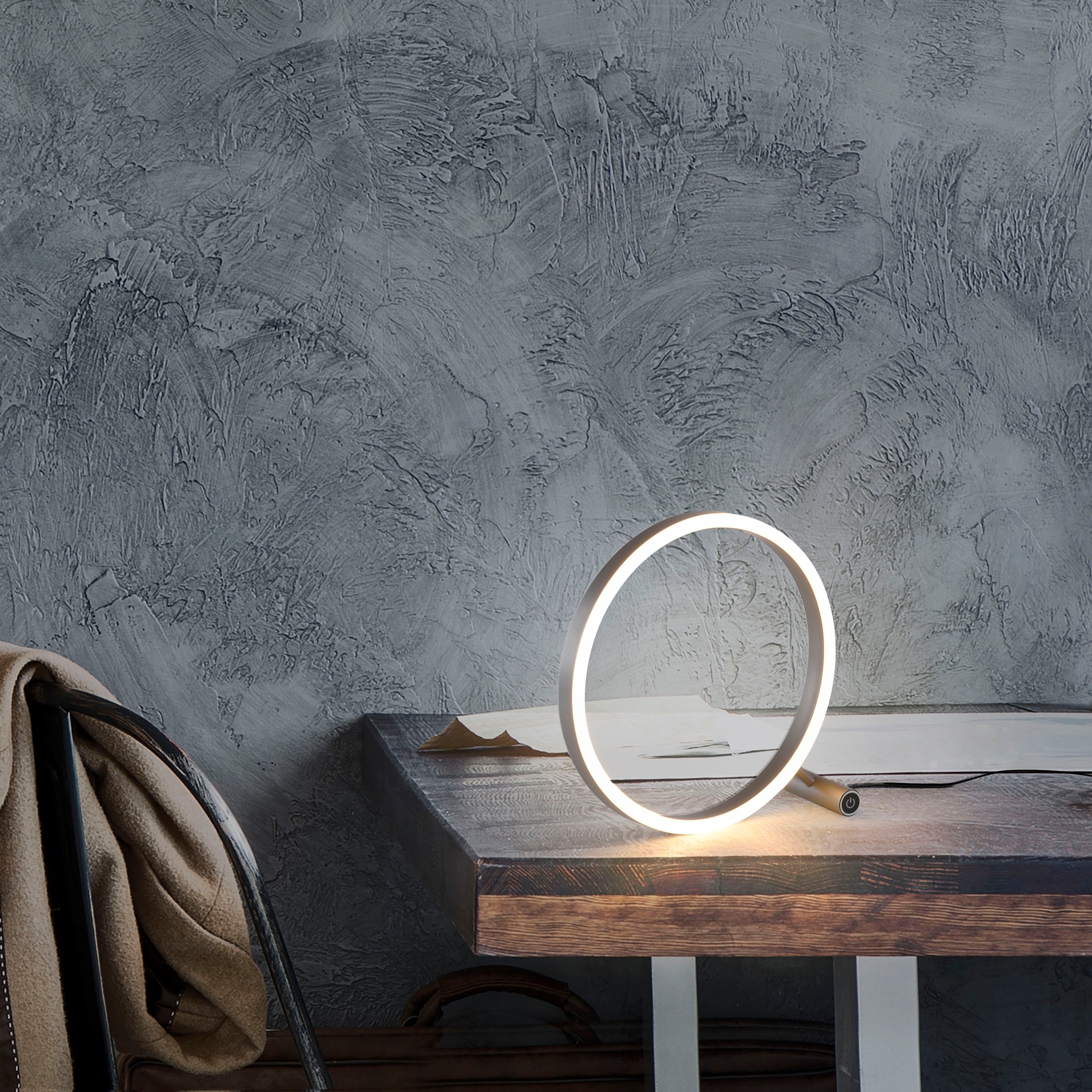 JUST LIGHT Tischleuchte »RITUS«, 1 flammig, Leuchtmittel LED-Board   LED fe günstig online kaufen