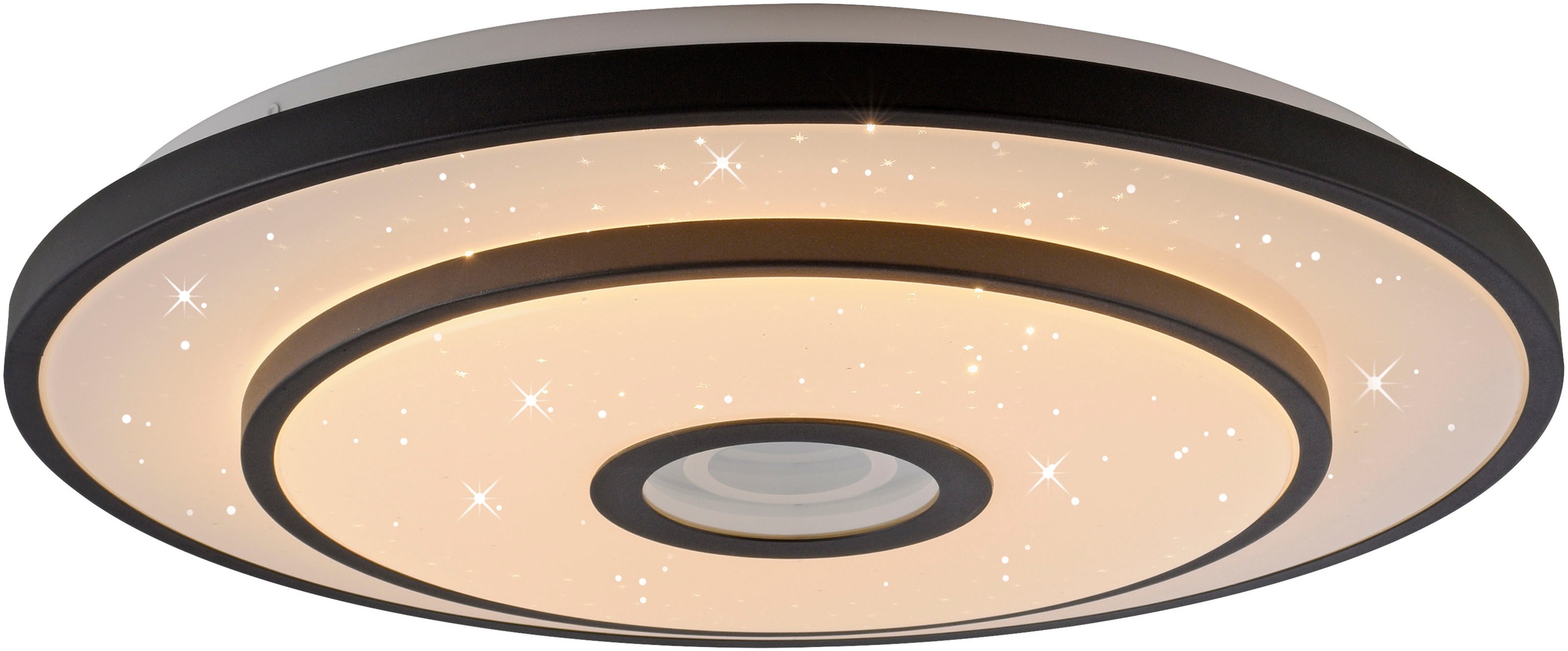 JUST LIGHT LED Deckenleuchte »TURANUS« LED-Board 1 Stk. Warmweiß Starry-Cov günstig online kaufen
