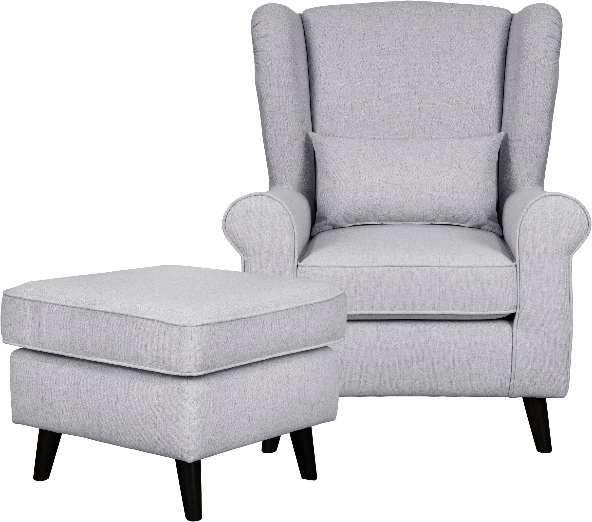 Home affaire Sessel »Ohrensessel CHISTELLE, wahlweise mit Polsterhocker« mi günstig online kaufen