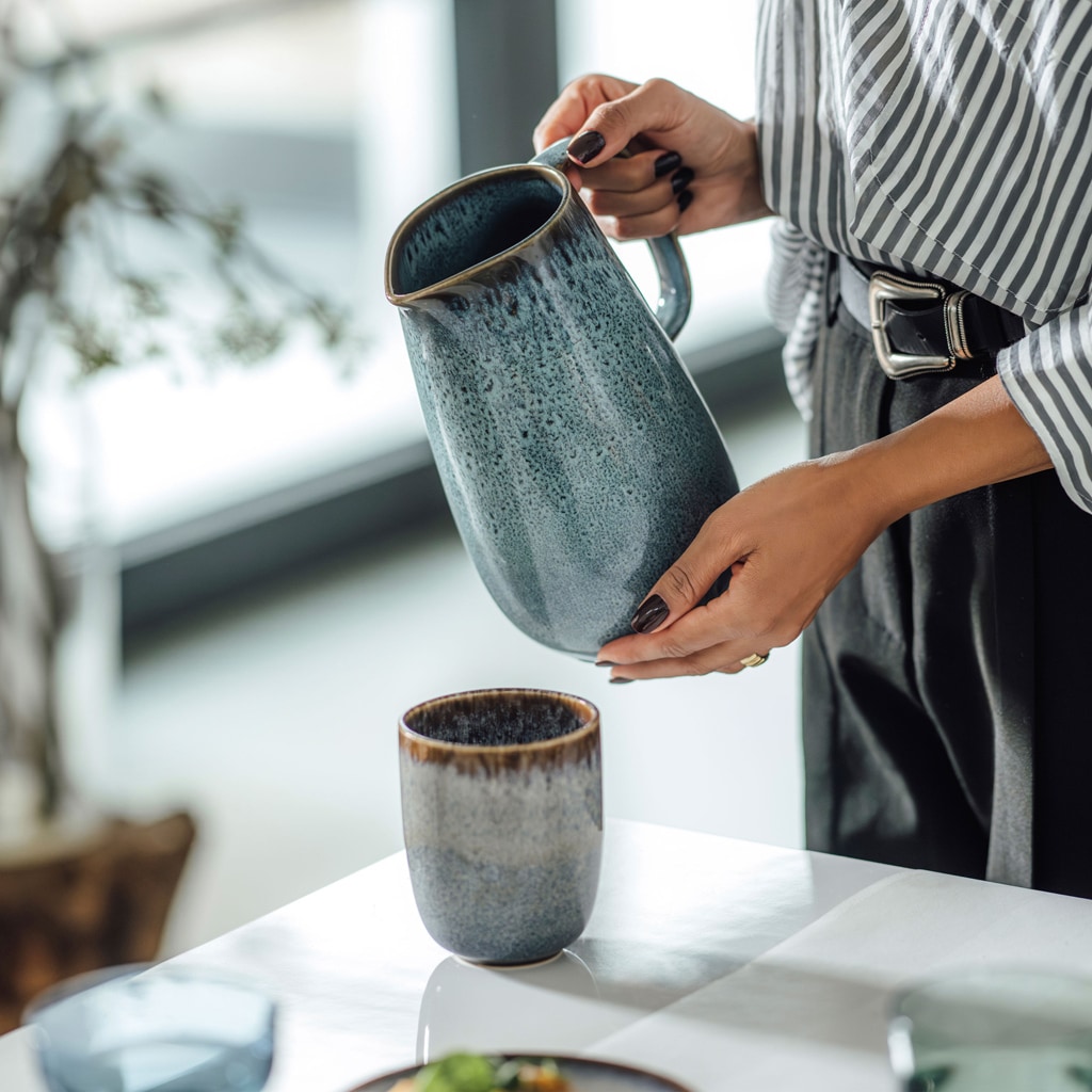like. by Villeroy & Boch Wasserkrug »Krug Lave glacé 1,6 l türkis«