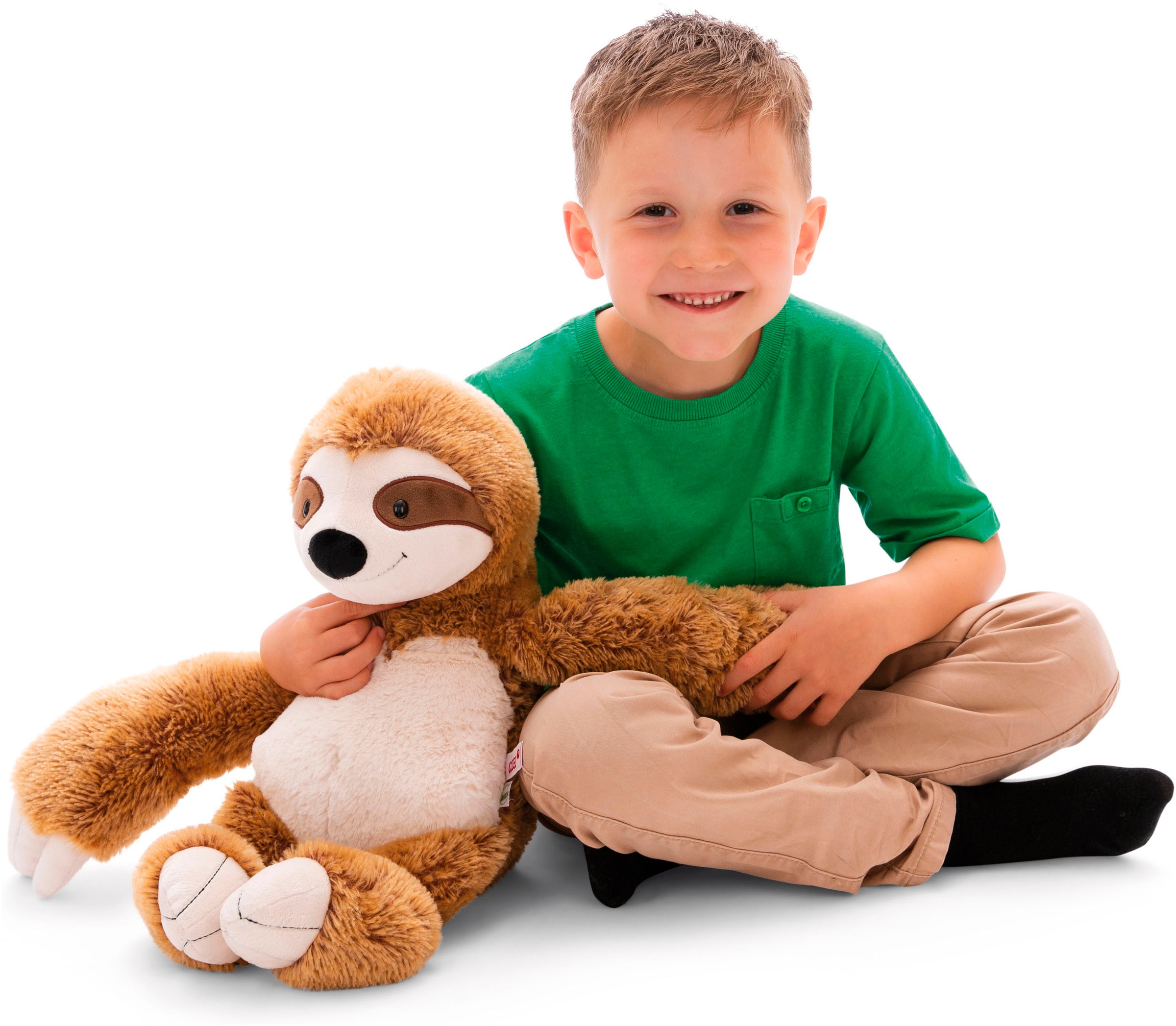 Nici Kuscheltier »Faultier Slobby, 50 cm«, schlenkernd