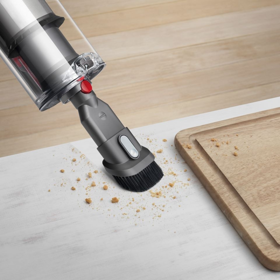 DYSON Akku-Hand-und Stielstaubsauger »V12™ Origin« Anti-Kratz Bürste, kein Saugkraftverlust, LCD-Display