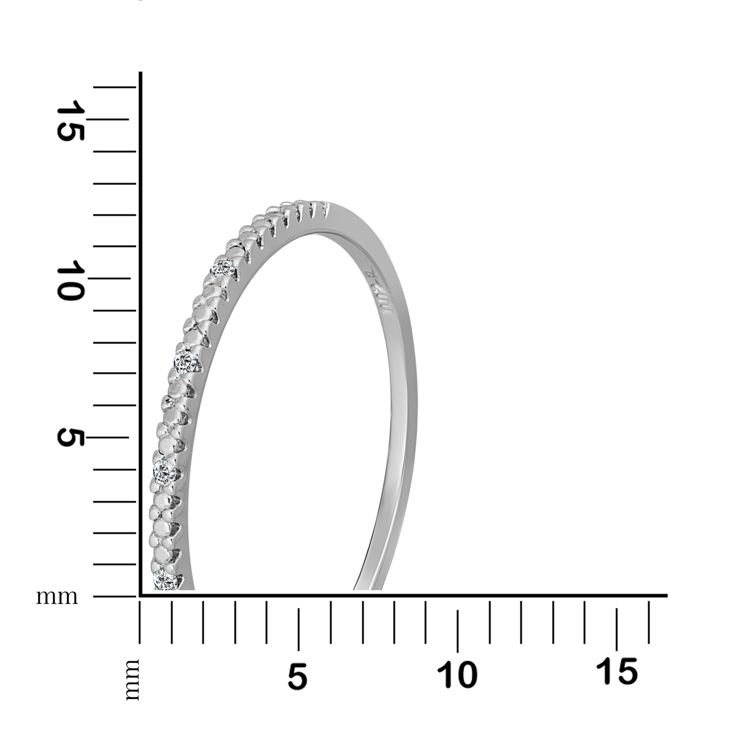 Orolino Fingerring »585 Gold mit 4x Brillant zus. 0,02ct.«