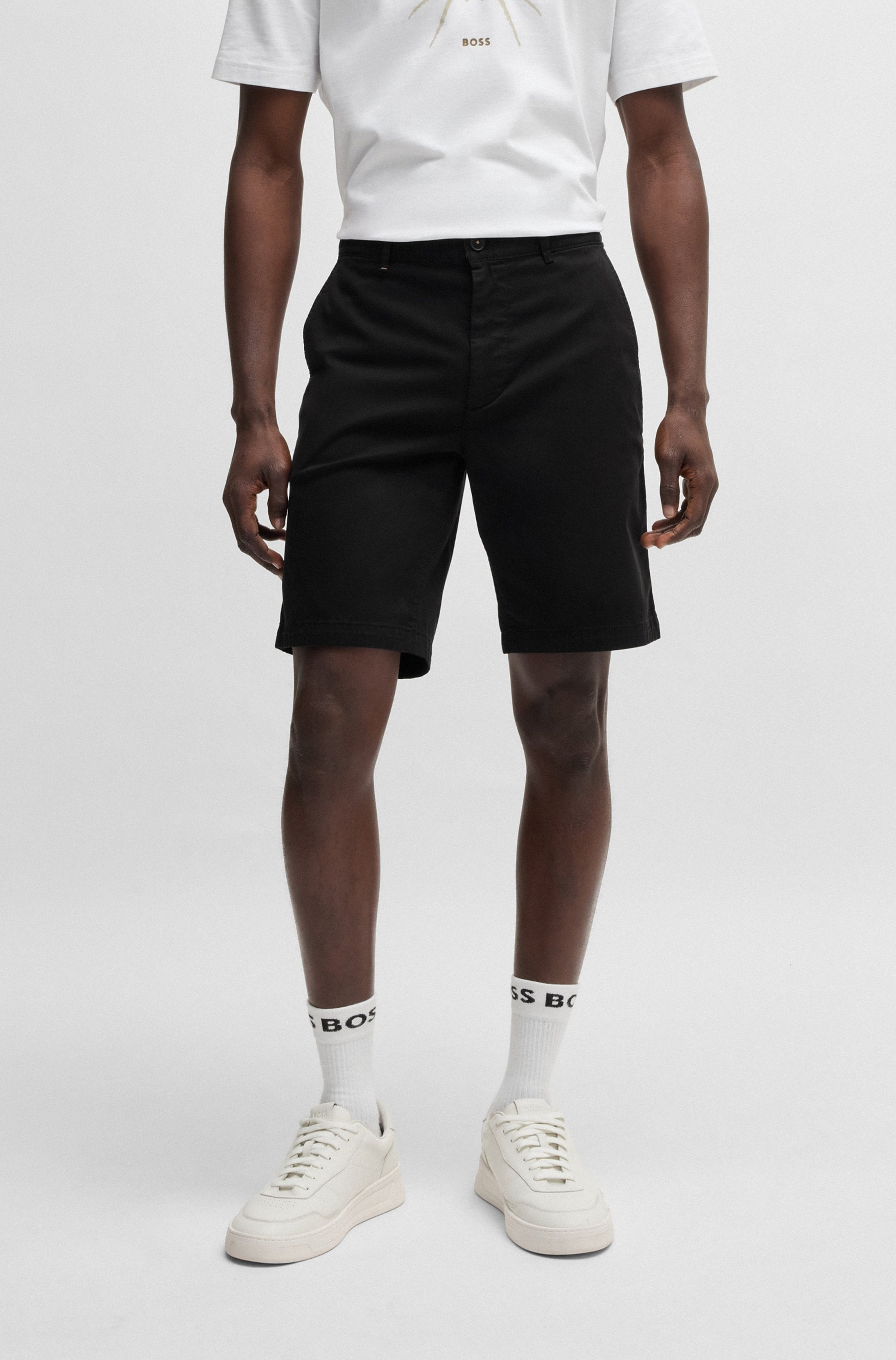 BOSS ORANGE Chinoshorts »Chino-slim-Shorts«
