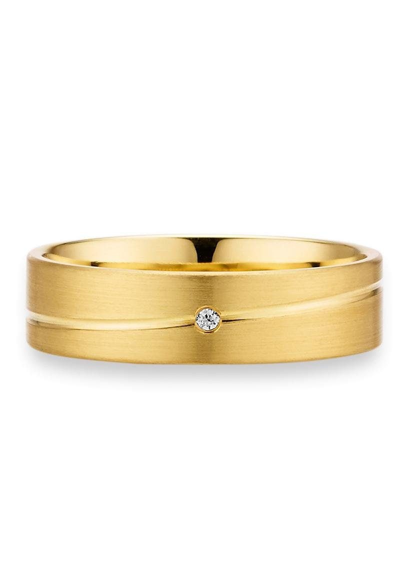 Phönix Trauring »Schmuck Geschenk Gold 333 Trauring Ehering LIEBE versch. Varianten«, Made in Germany, wahlweise mit oder ohne Brillant