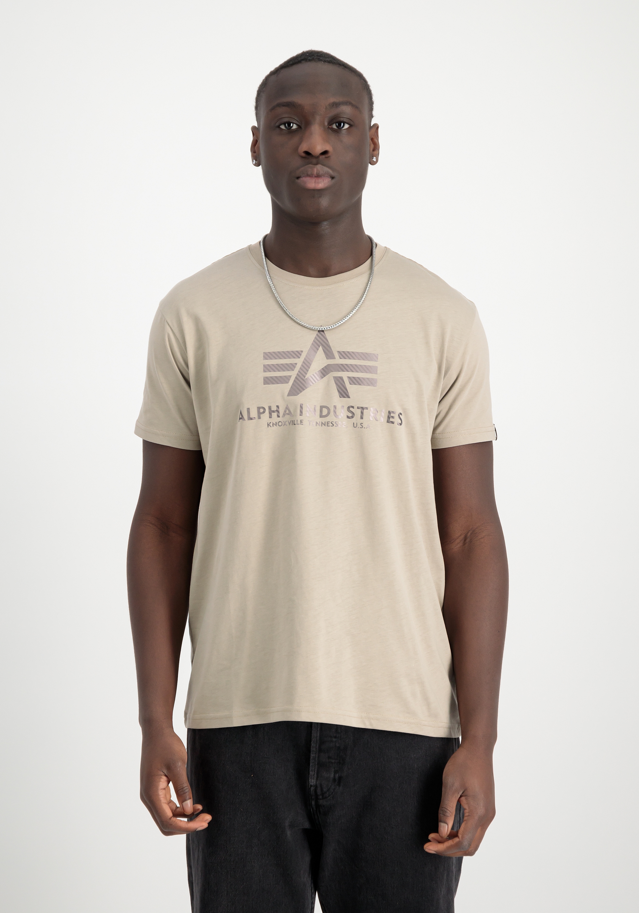 Alpha Industries T-Shirt »Alpha Industries Men - T-Shirts Basic T Carbon«