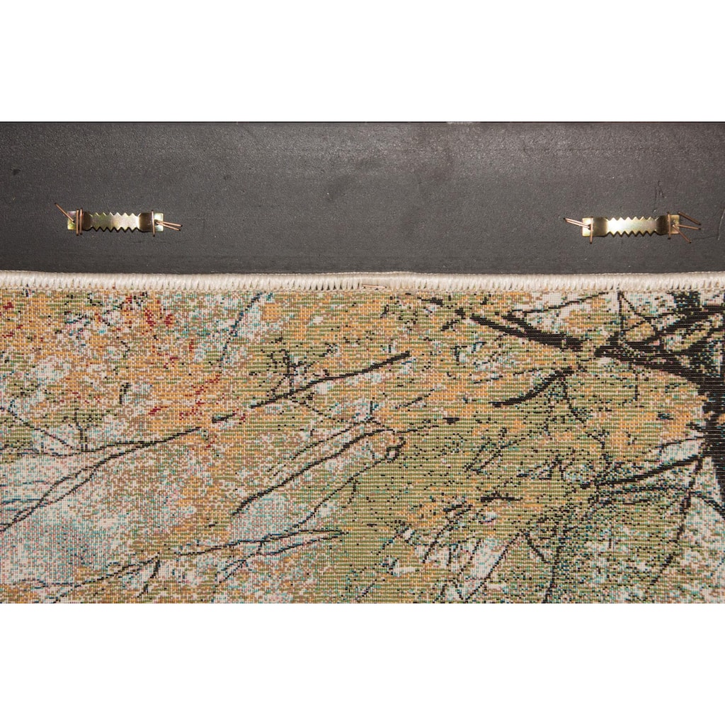 morgenland Wandteppich »Bild-Teppich Figurativ 115 x 65 cm«, rechteckig, besonders weich durch Microfaser