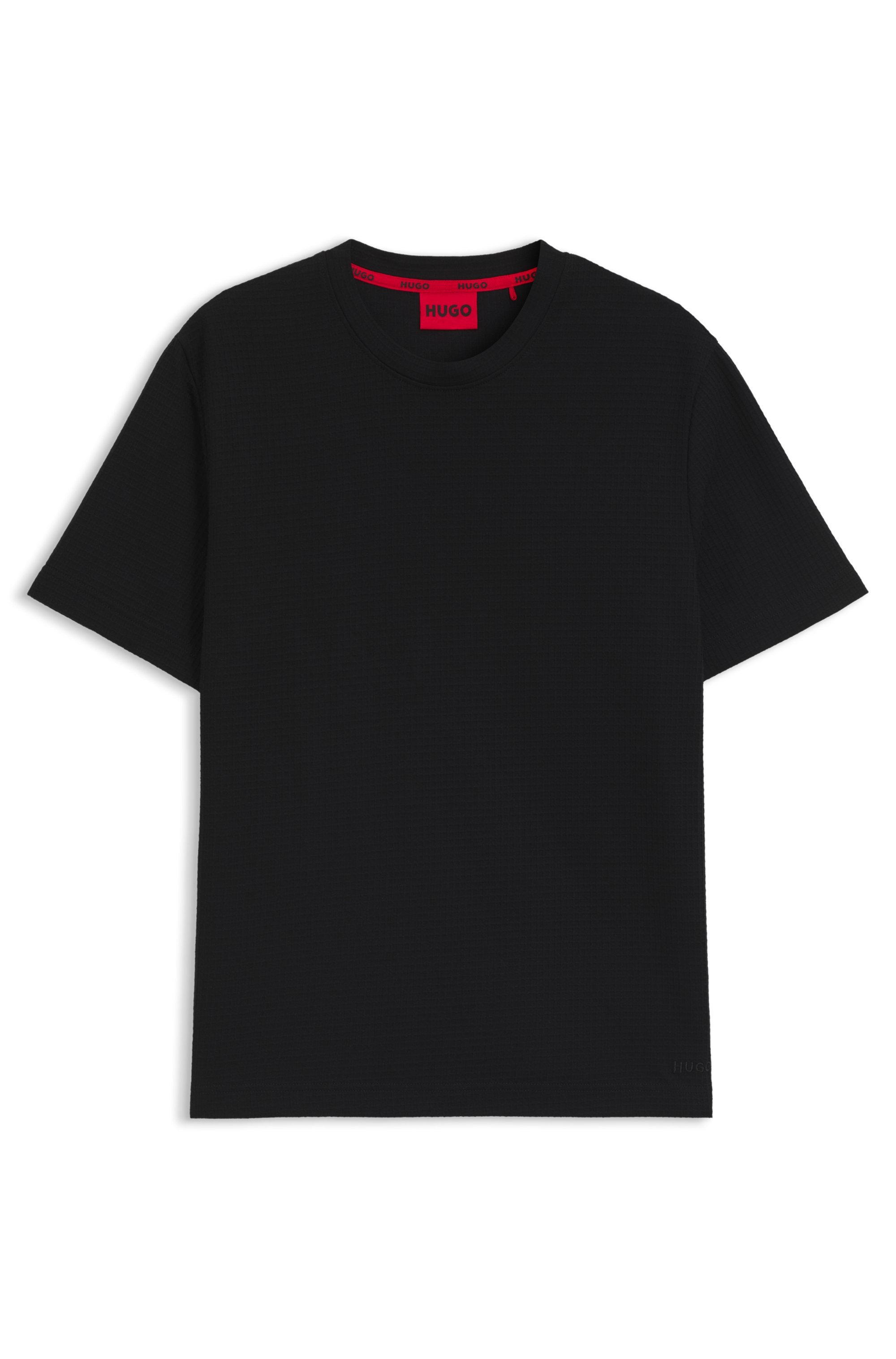 HUGO Underwear T-Shirt »,Austin T-Shirt« Waffelstruktur und Logo-Stickerei