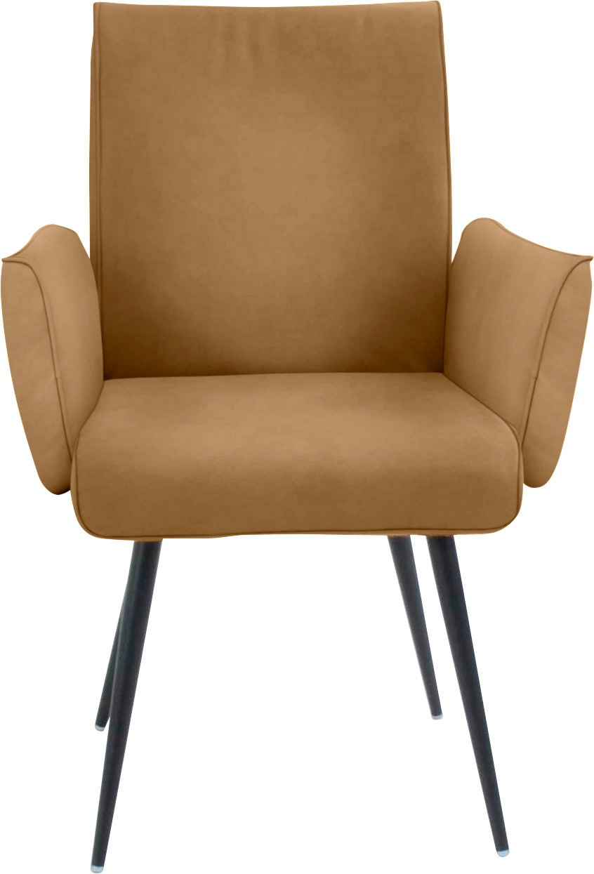 K+W Komfort & Wohnen Armlehnstuhl »Giacomo I« () 1 Stk.4- Fuß-Armlehnenstuh günstig online kaufen