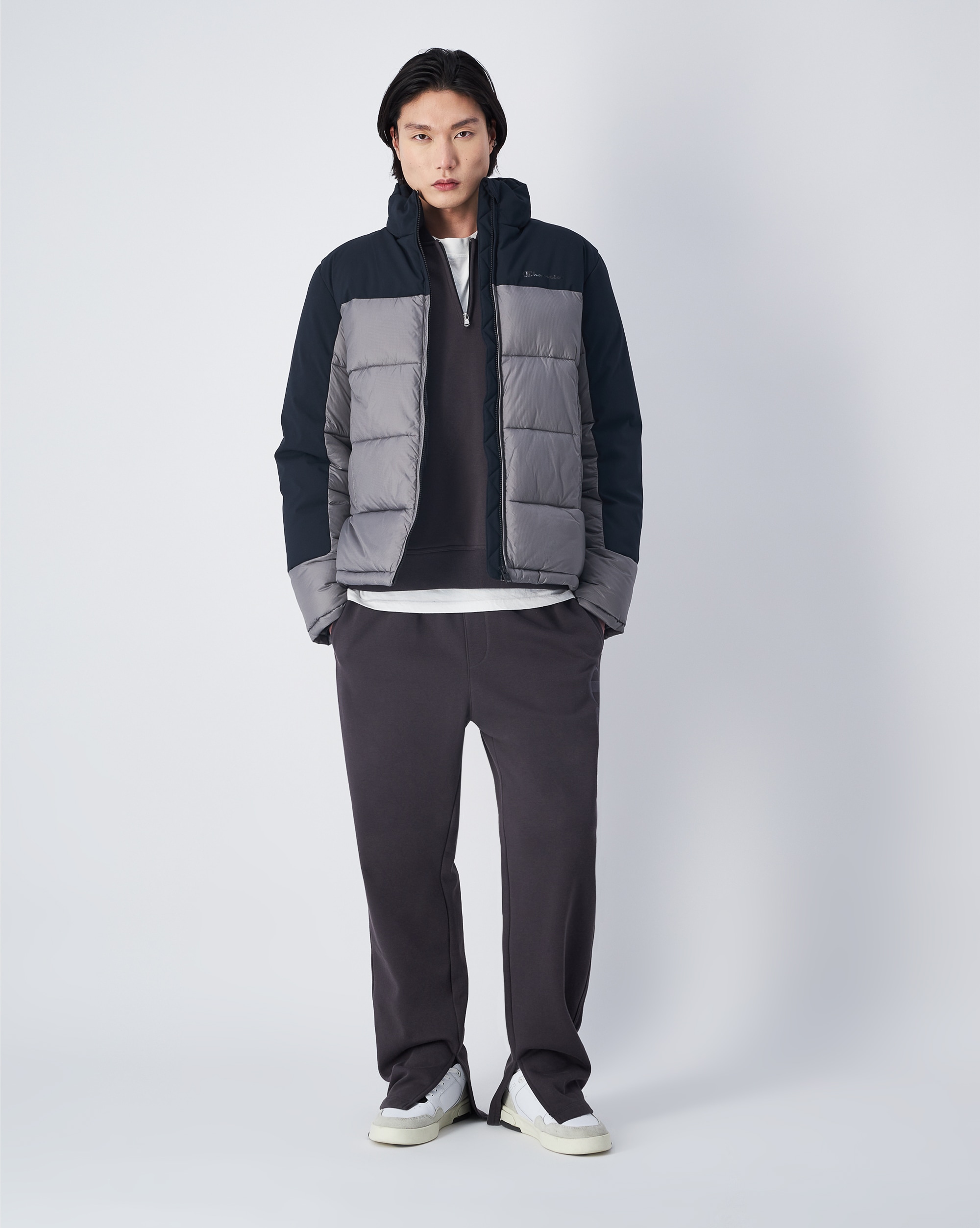 Champion Winterjacke, mit Kapuze
