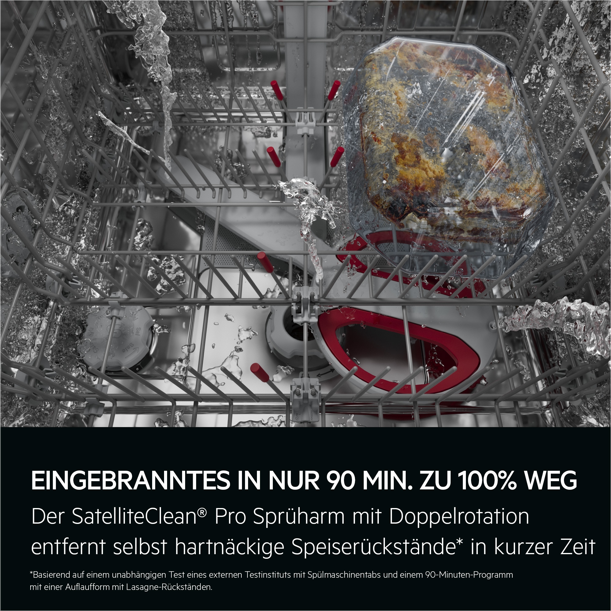 AEG vollintegrierbarer Geschirrspüler Serie 8000, 60 cm, WiFi »GI8200A2TC« 14 tlg. Maßgedecke Leise Spülmaschine 38 dB kraftvoll gegen Eingebranntes bei 8,4l Wasser
