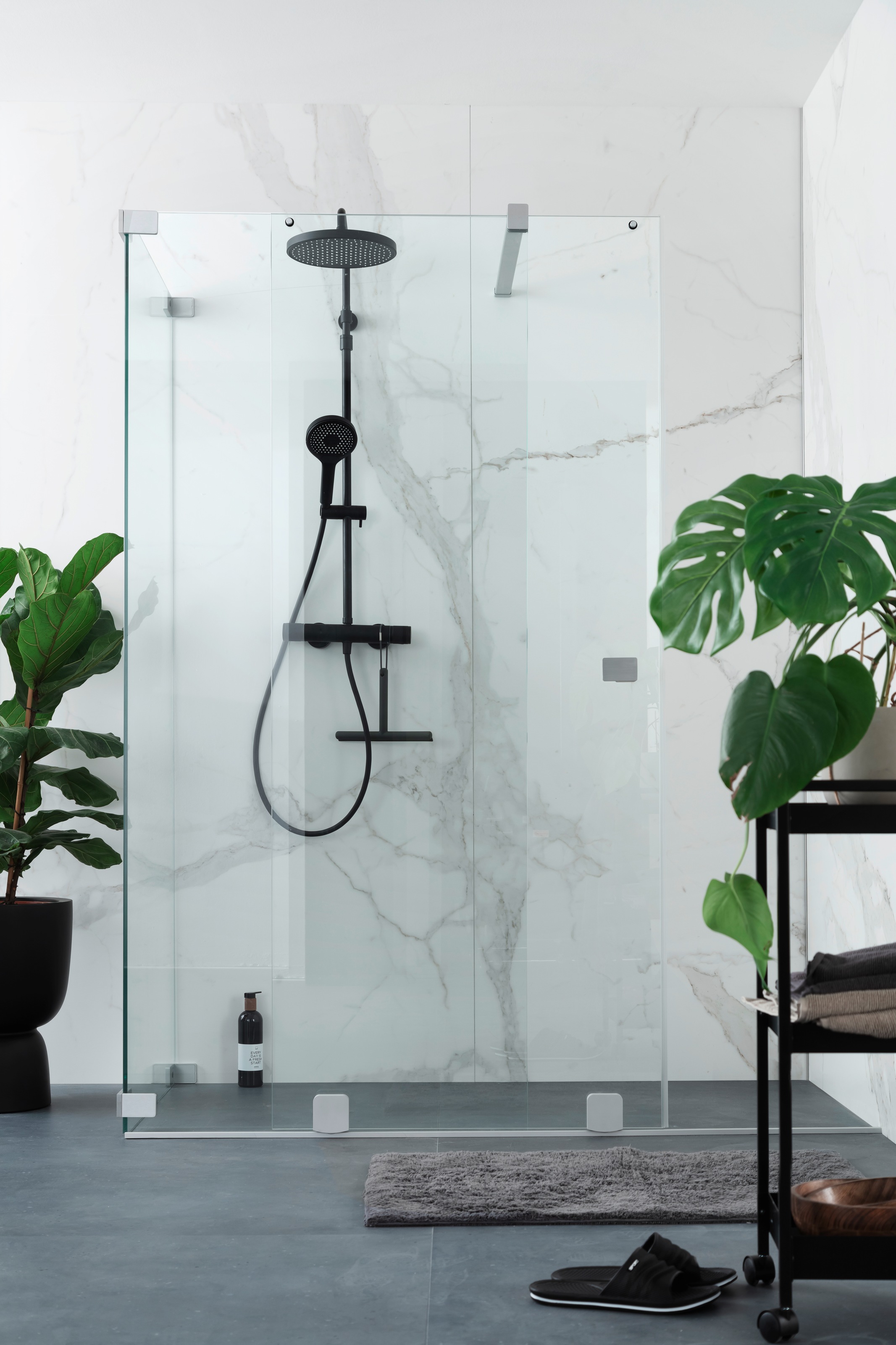 SCHÖNER WOHNEN-Kollektion Badematte »Bahamas  Uni« Höhe 30 mm fußbodenheizungsgeeignet beidseitig verwendbar