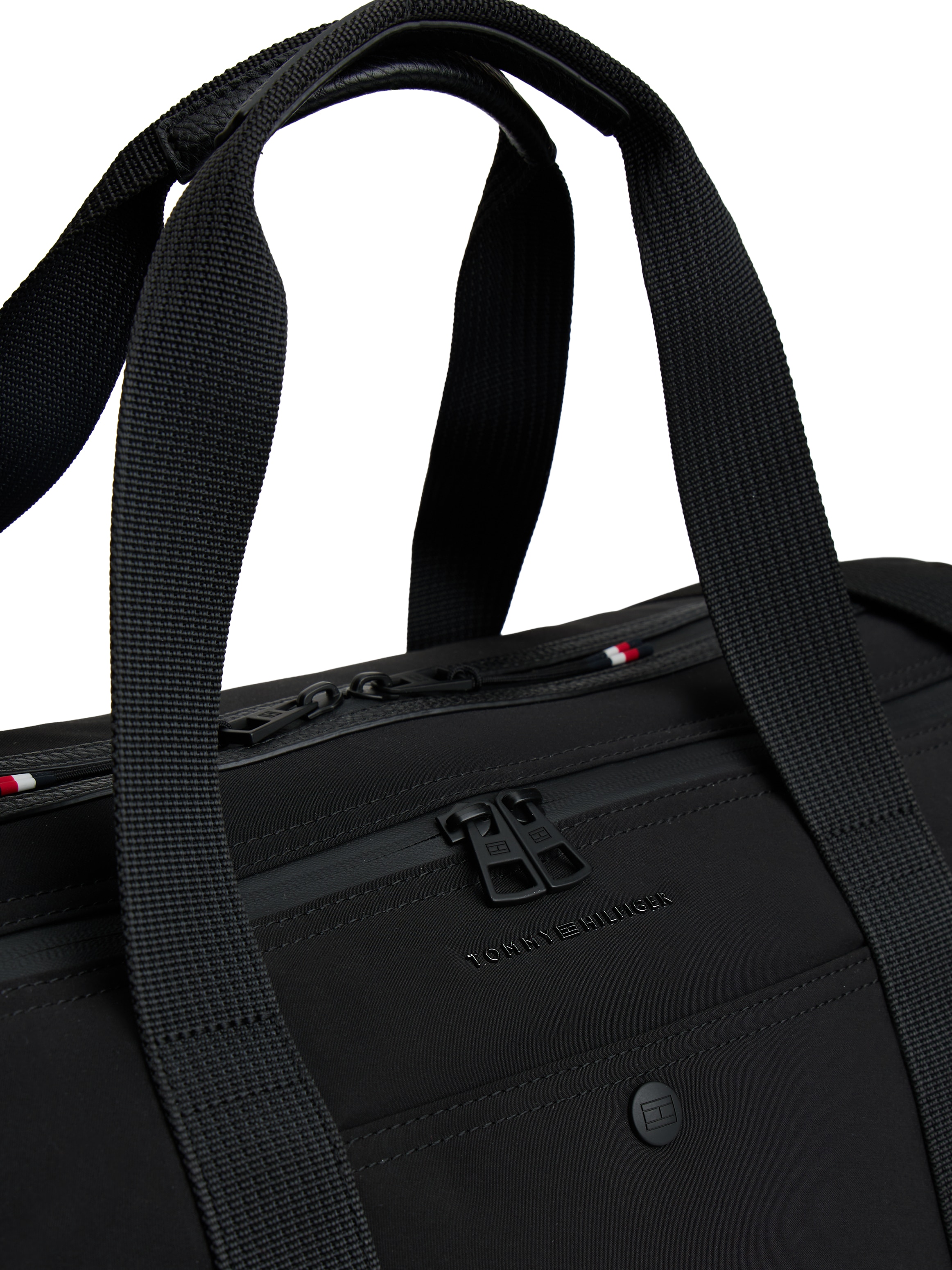 Tommy Hilfiger Weekender »TH TRAVEL DUFFLE« , Men Reisetasche, Freizeittasche mit doppeltem Tragegriff