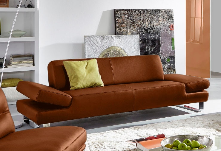 W.SCHILLIG 2-Sitzer »taboo Designsofa mit hohem Sitzkomfort«, mit Normaltiefe, inklusive Armlehnenverstellung