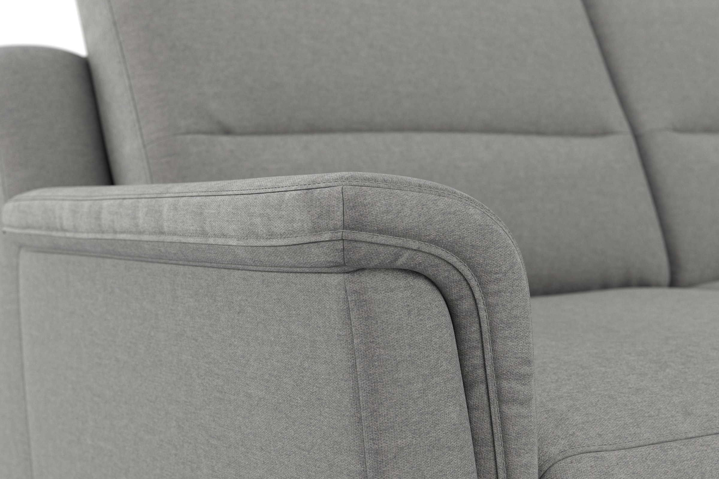 sit&more Ecksofa »Farö L-Form«, inklusive Federkern, wahlweise mit Bettfunktion und Bettkasten