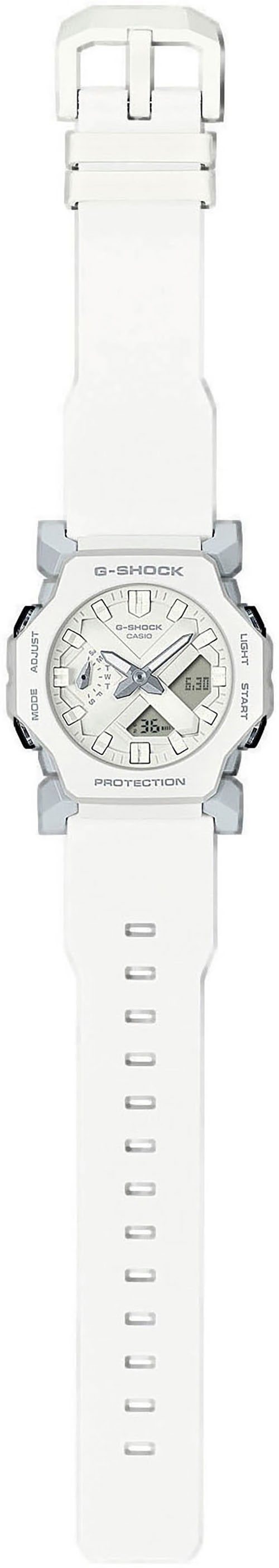 CASIO G-SHOCK Chronograph, Quarzuhr, Armbanduhr, Herrenuhr, Resinarmband, automatischer Kalender