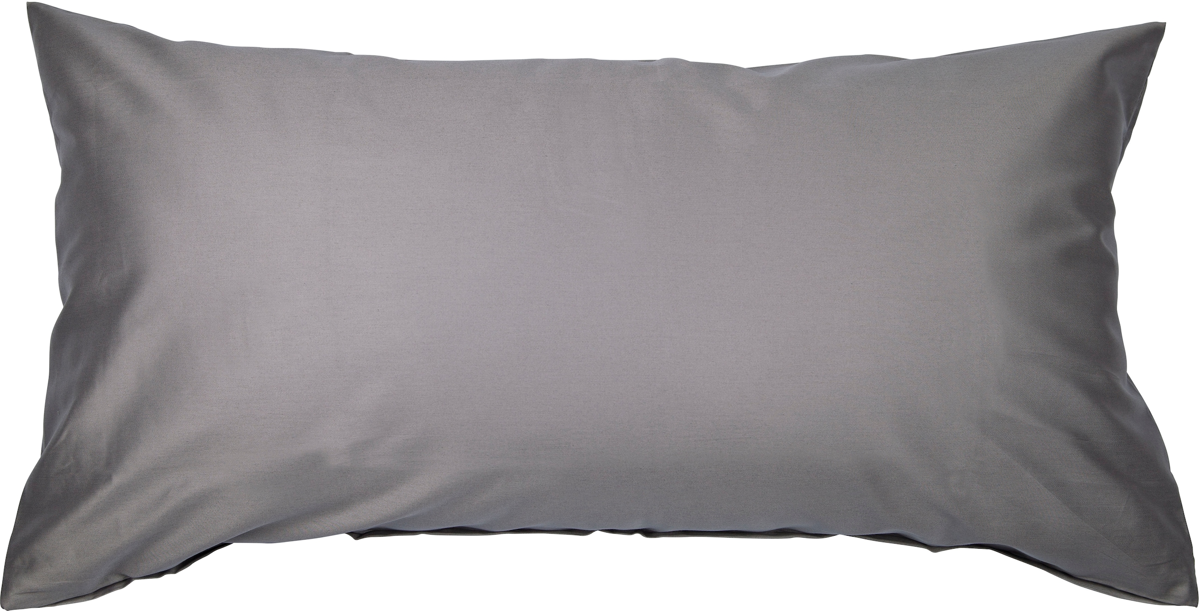 Janine Kissenbezug »Colors Mako Satin«, (2 St.), mit Reißverschluss, uni Ki günstig online kaufen