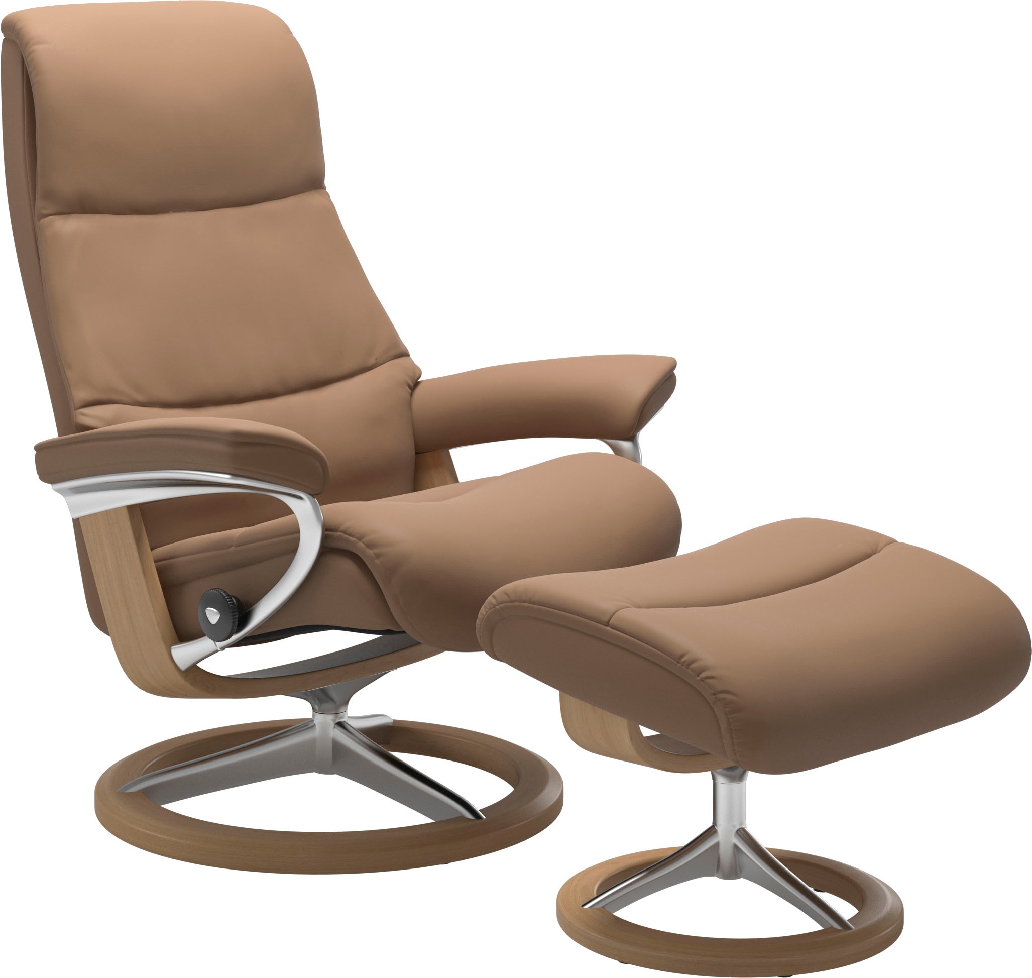 Stressless Relaxsessel "View", (Set, Relaxsessel mit Hocker), mit Classic B günstig online kaufen