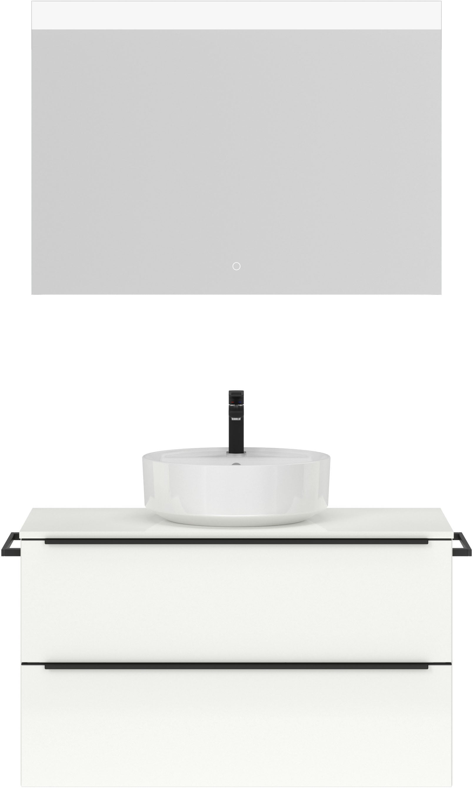 nobilia® Badmöbel-Set »Alvene« vormontiert, mit Soft-Close, 2 Stk. tlg. Hoc günstig online kaufen