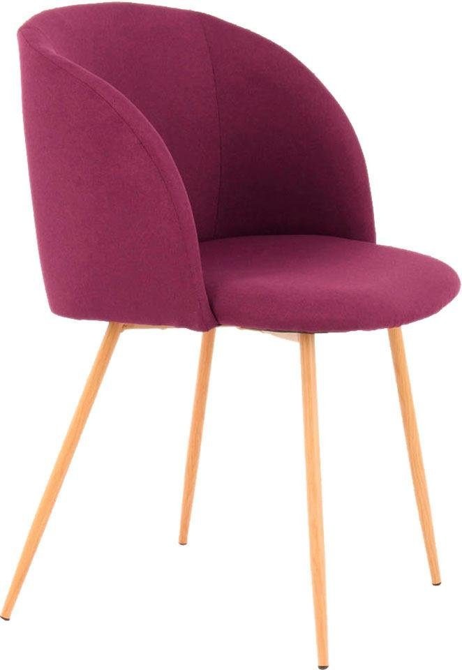 Kayoom Stuhl »Celina 210 2er-Set, Polsterstuhl, Sitzfläche aus Schaumstoff«, (Set), 2 St., bequem, zeitlos, Hingucker in jedem Wohnbereich