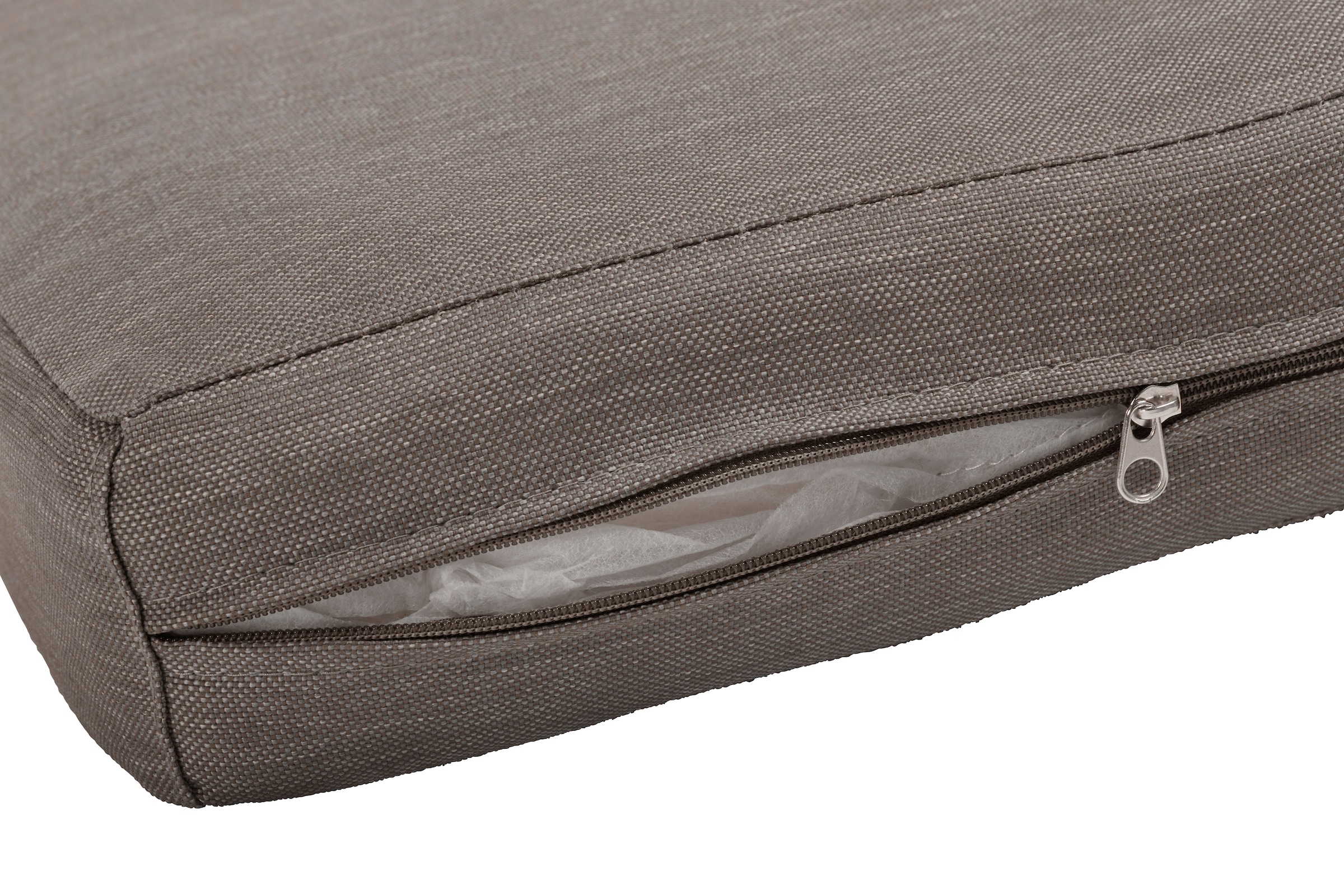 KONIFERA Gartenlounge-Set »Long Beach New«, (11 tlg.), Ecklounge, Tisch 108x53 cm, Polyrattan