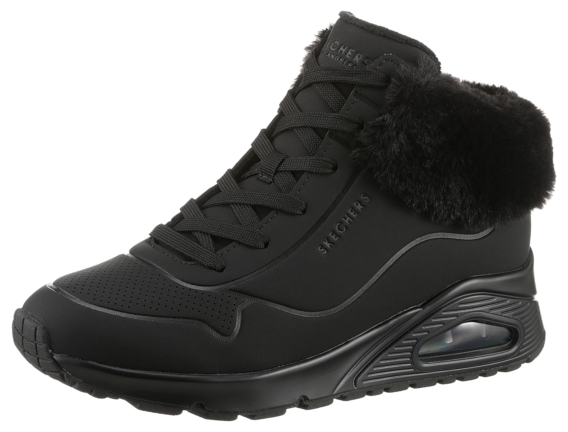 Skechers Winterboots »ESS - STREET GIRLS«, Schnürstiefel mit Skech-Air®-Zwischensohle mit Luftkissendämpfung