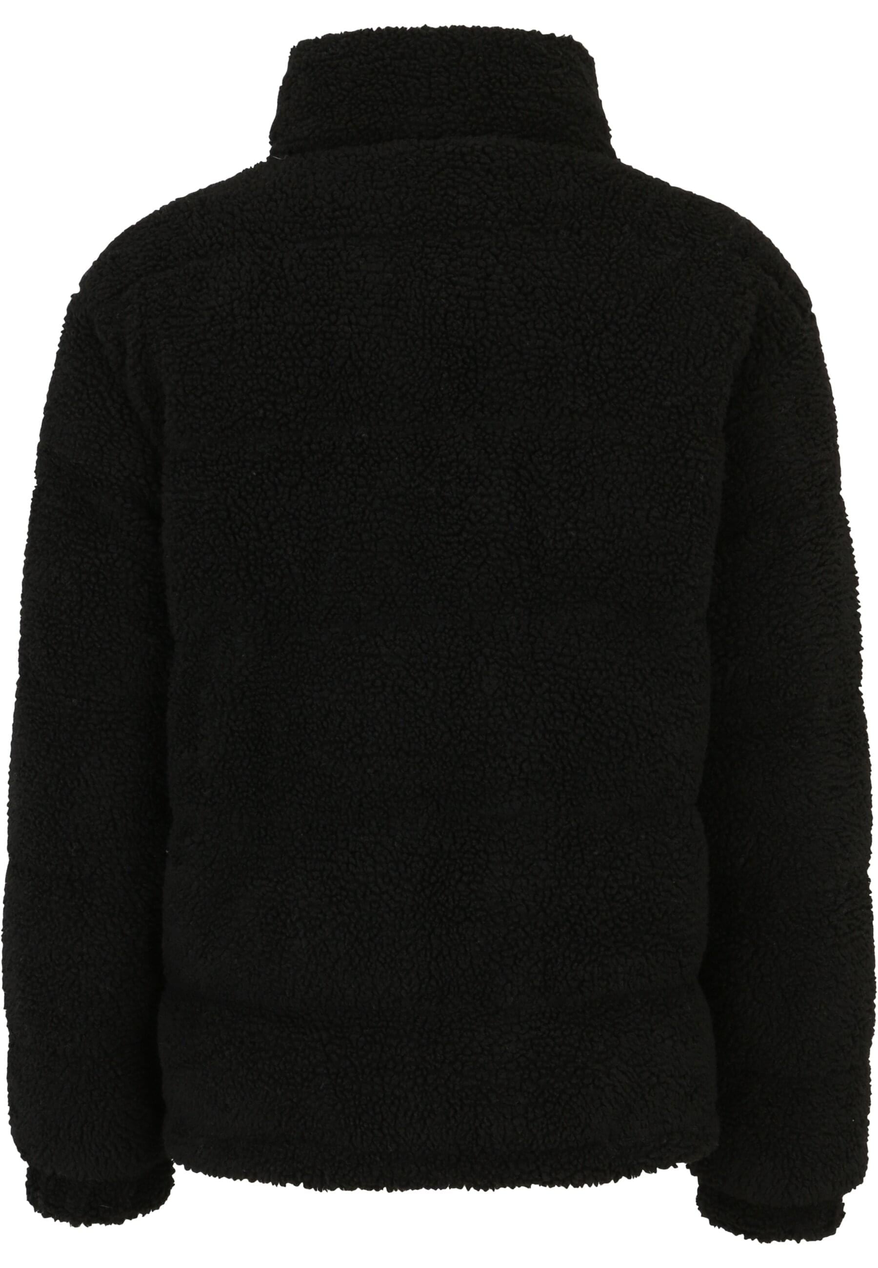 Karl Kani Winterjacke »Karl Kani Herren KM213-070-2 RETRO TEDDY PUFFER JACKET BLACK« 1 Stk. tlg. ohne Kapuze