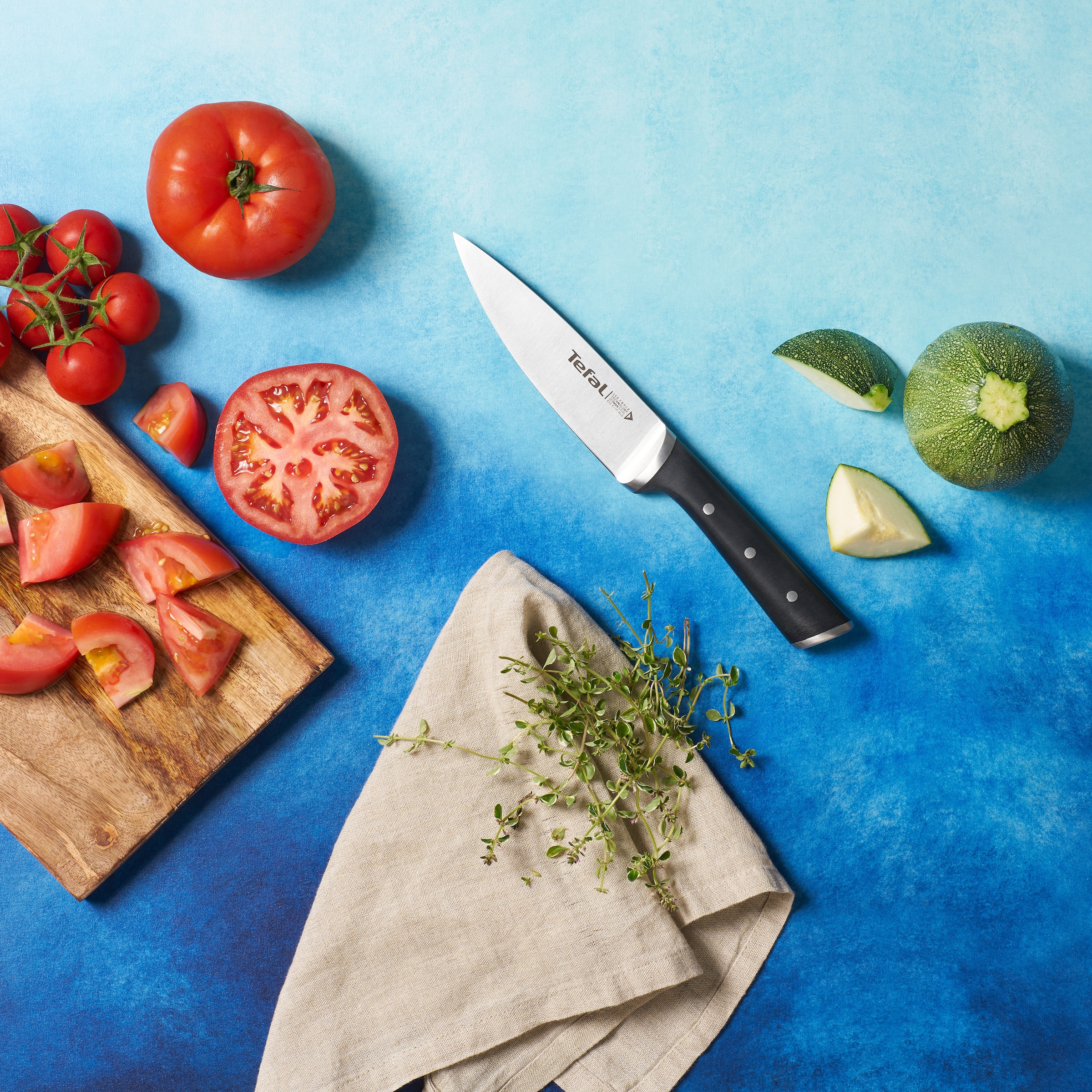 Tefal Kochmesser »Ice Force« 15 cm, Eishärtungstechnologie, Klinge aus deutschem Edelstahl
