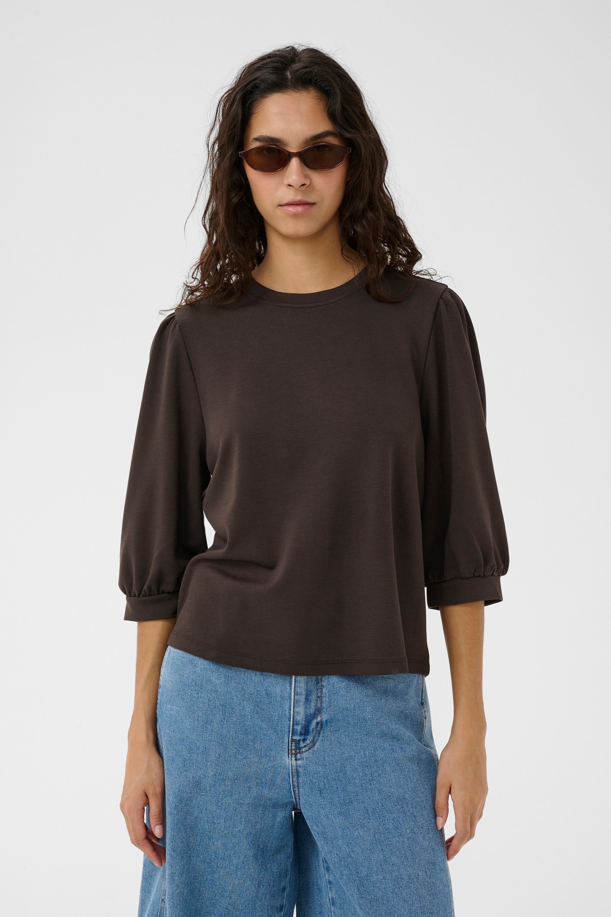 SOAKED IN LUXURY Longtop »T-shirt SLIeste«