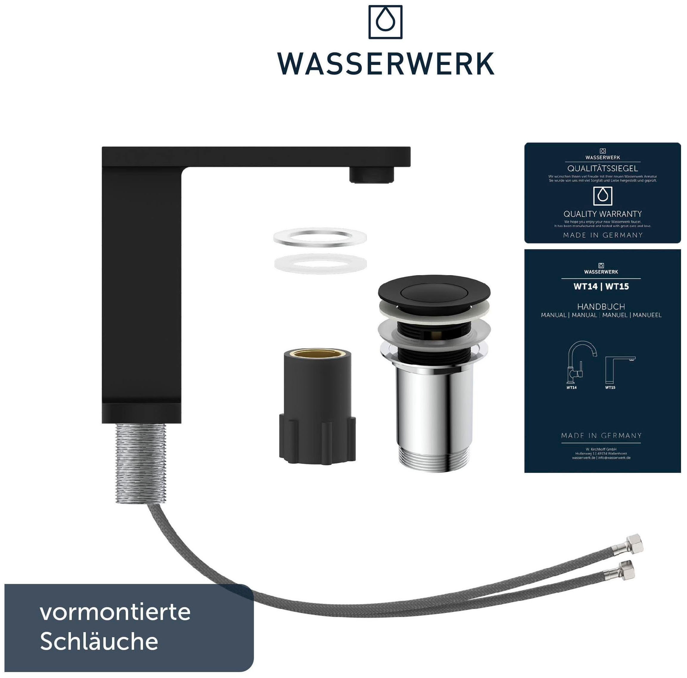 WASSERWERK Waschtischarmatur »WT 15«