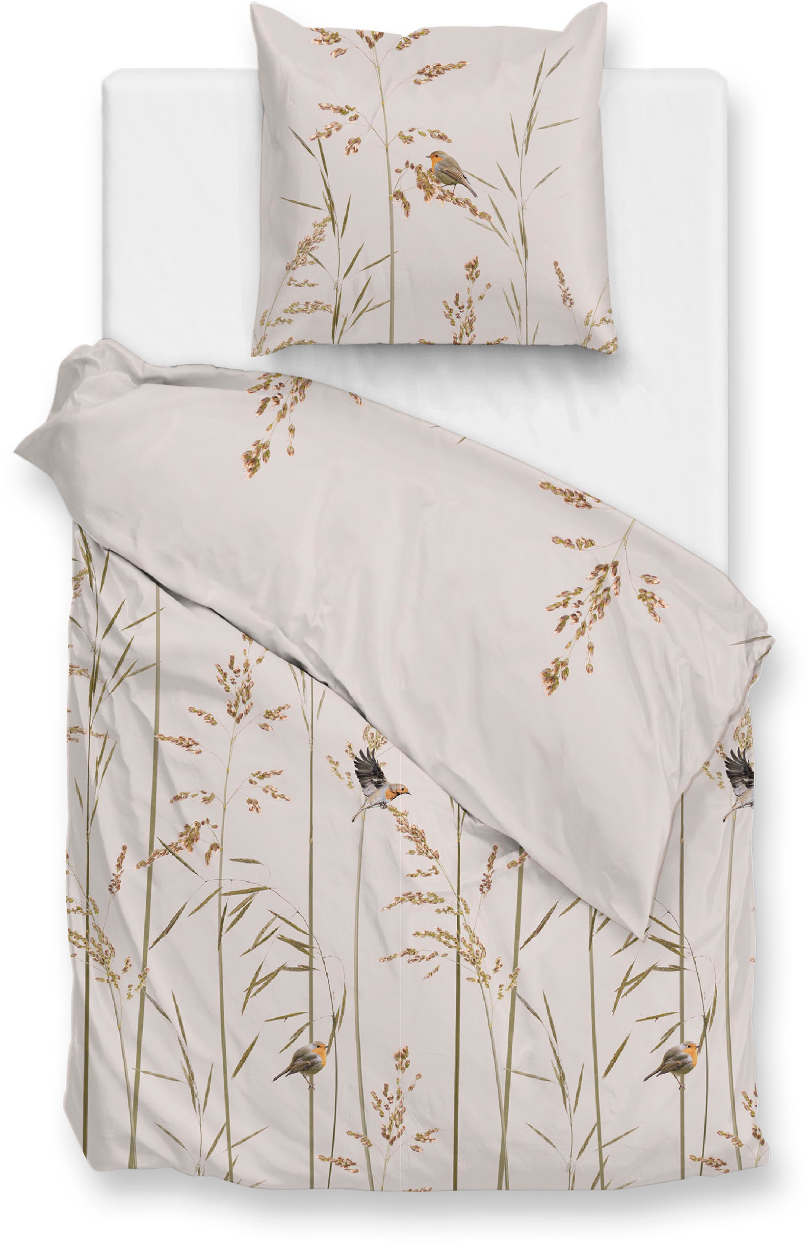 ZO HOME Bettwäsche »Pettirosso« 2 Stk. tlg. Bettwäsche aus 100% Baumwolle, hochwertiges Flanell