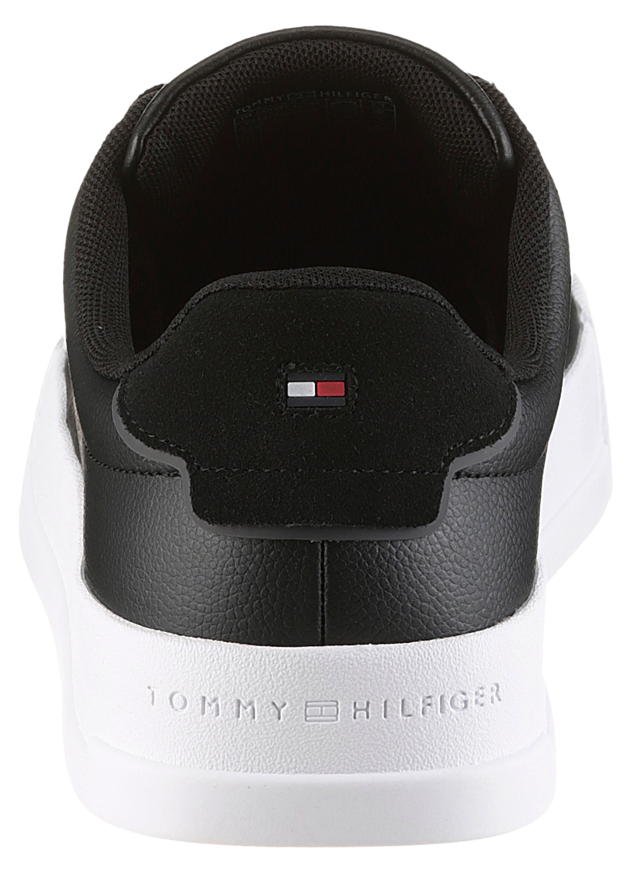 Tommy Hilfiger Sneaker »TH COURT CORE«  , Freizeitschuh, Halbschuh, Schnürschuh, weich gepolstertem Schaftrand